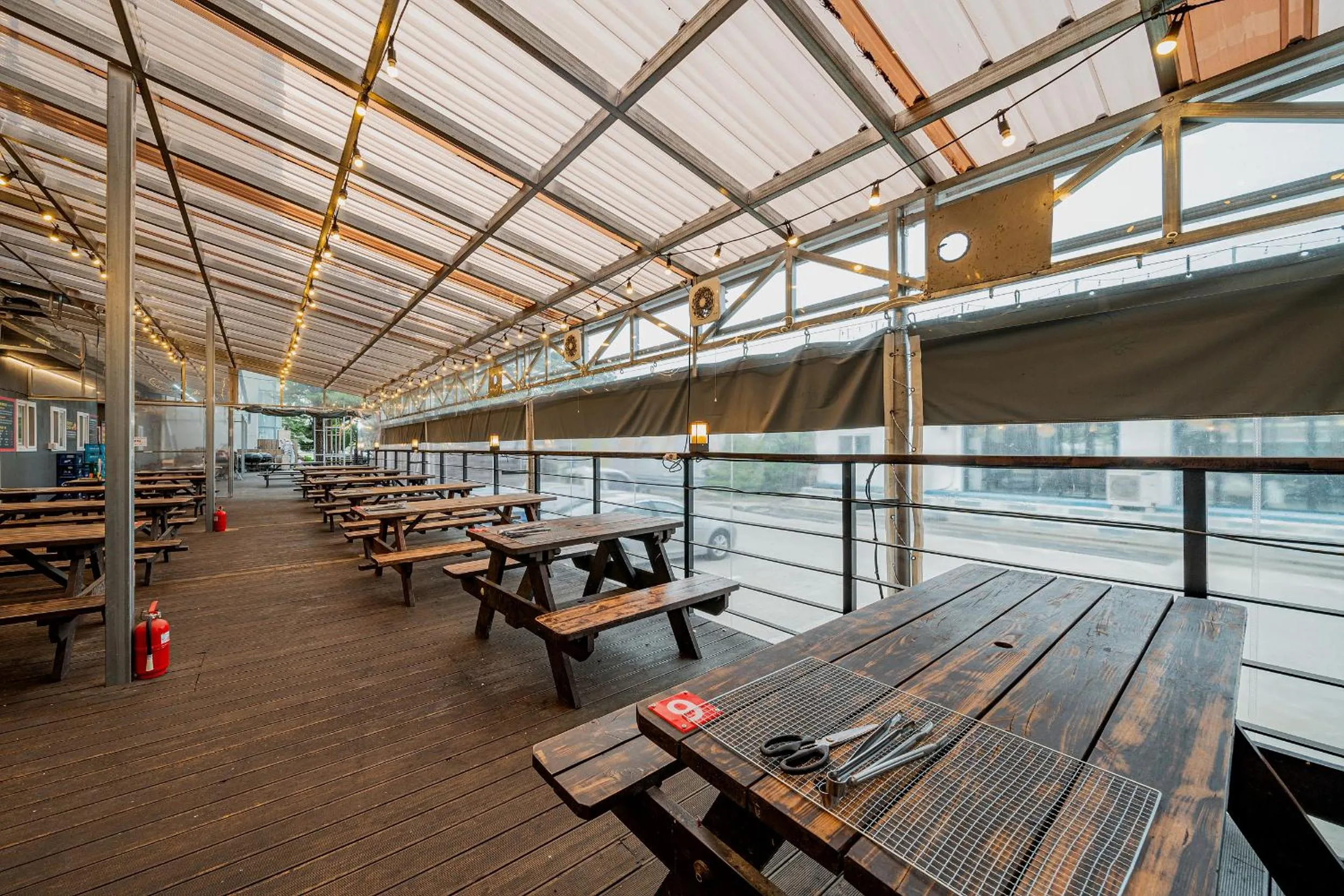 BBQ facilities in Ocean 2 You Resort Seorak Beach Hotel & Condo