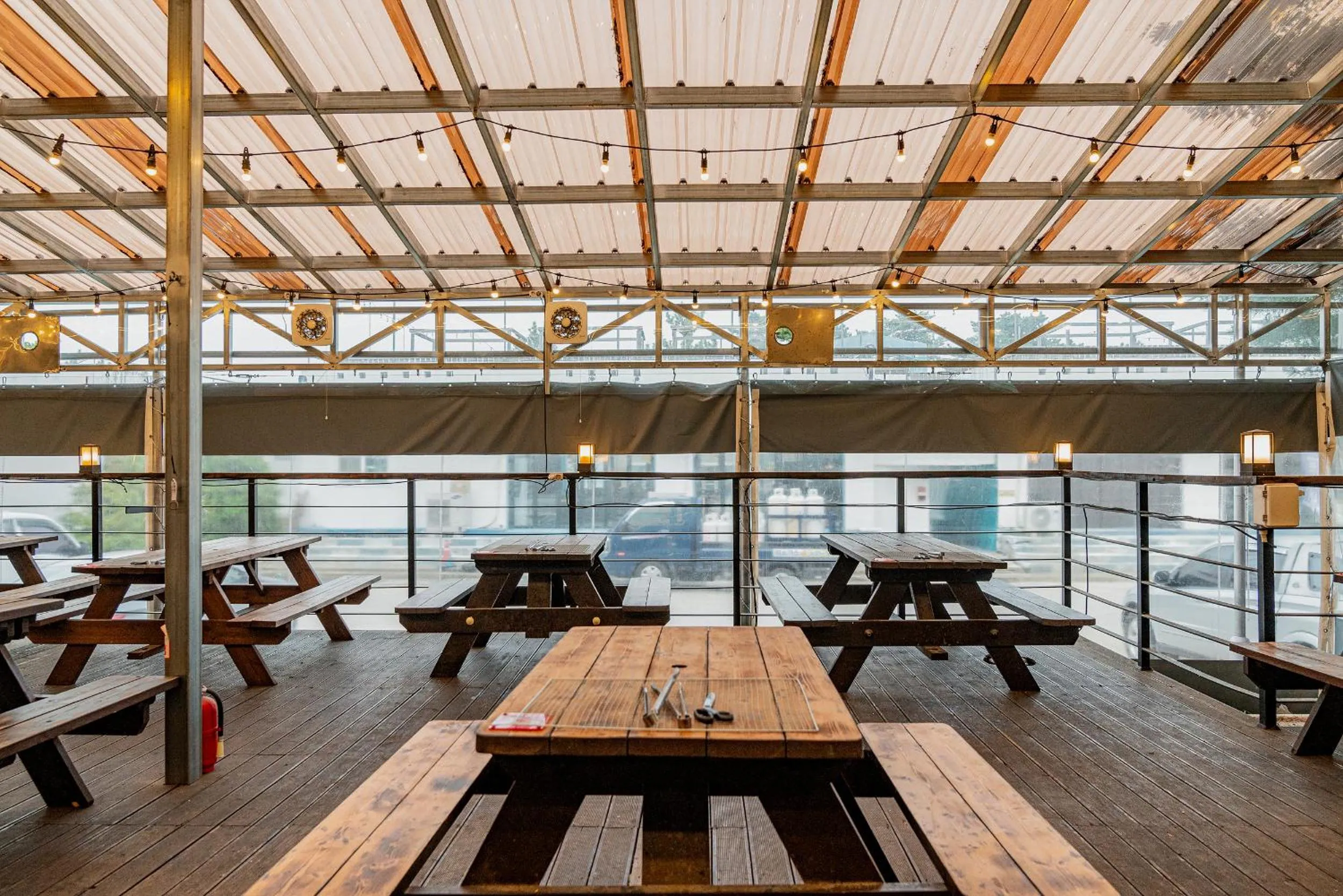 BBQ facilities in Ocean 2 You Resort Seorak Beach Hotel & Condo