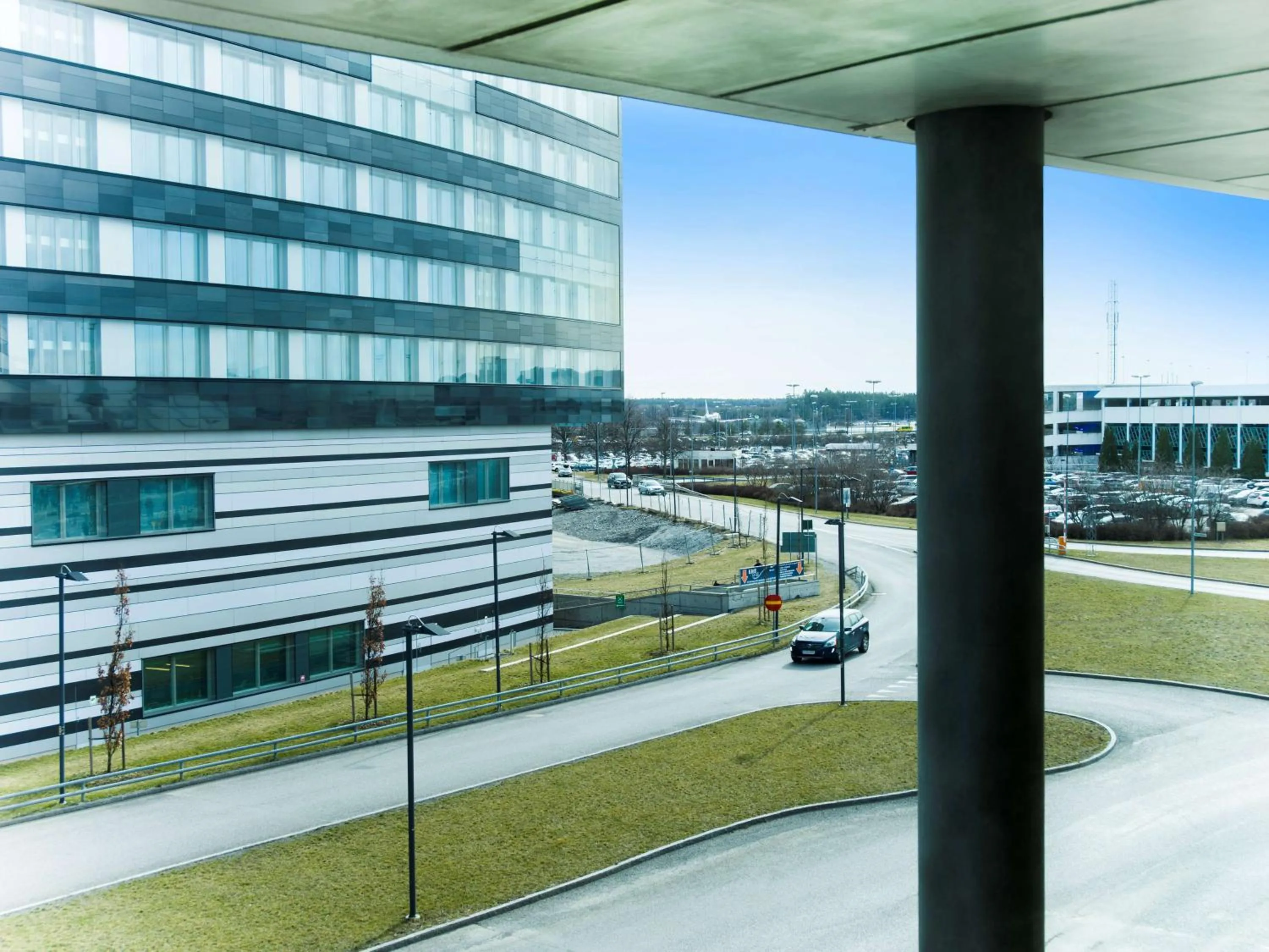 View (from property/room) in Radisson Blu Airport Terminal Hotel