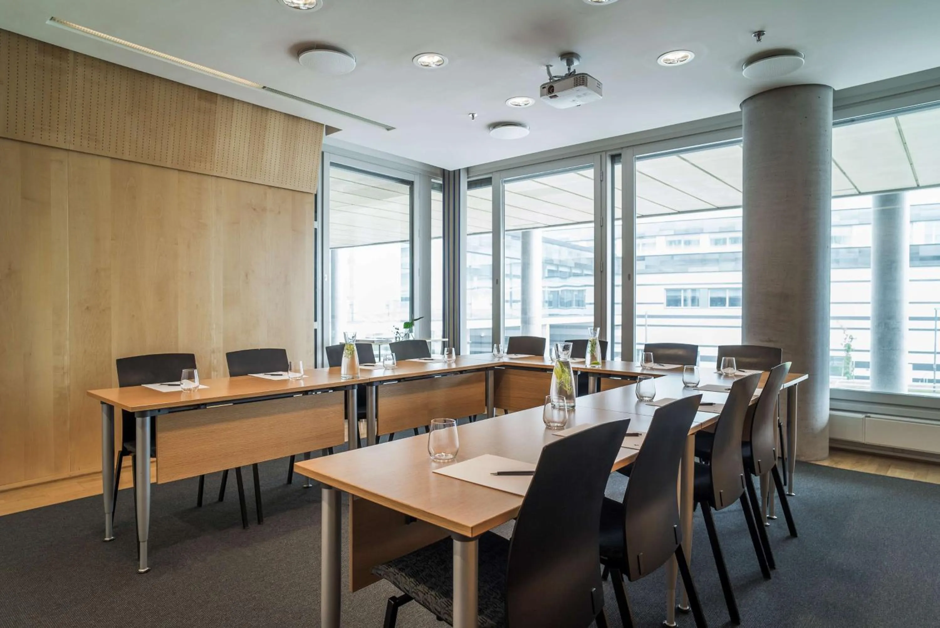 On site in Radisson Blu Airport Terminal Hotel