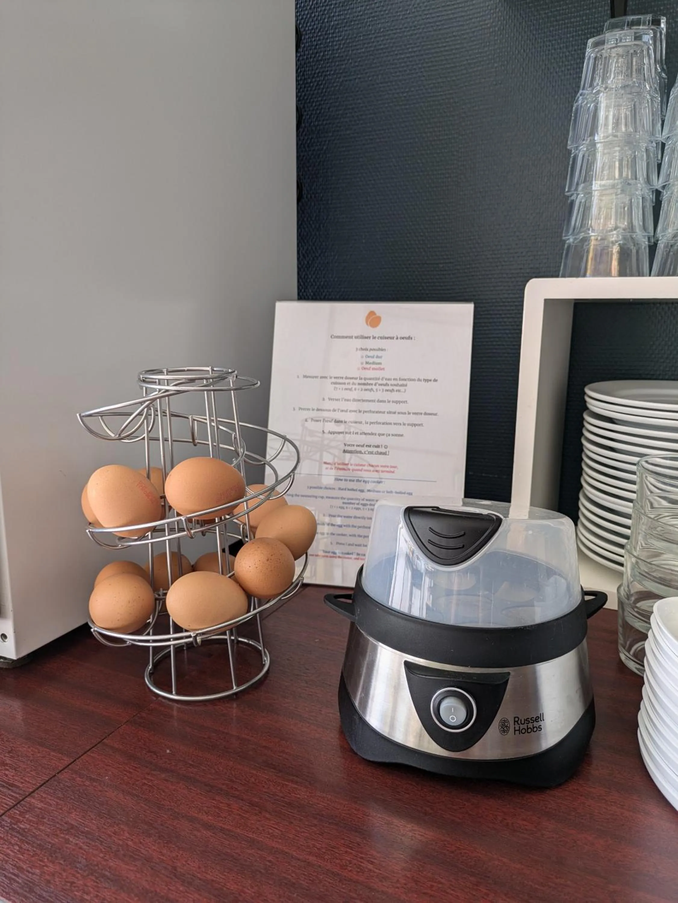 Breakfast in Hotel de la Gare Brest