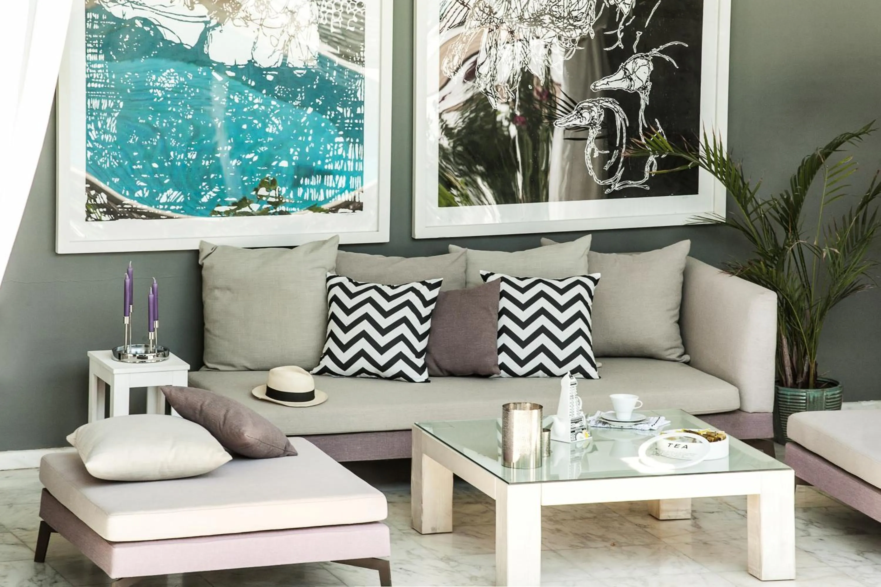 Decorative detail in La Piscine Art Hotel, Philian Hotels and Resorts