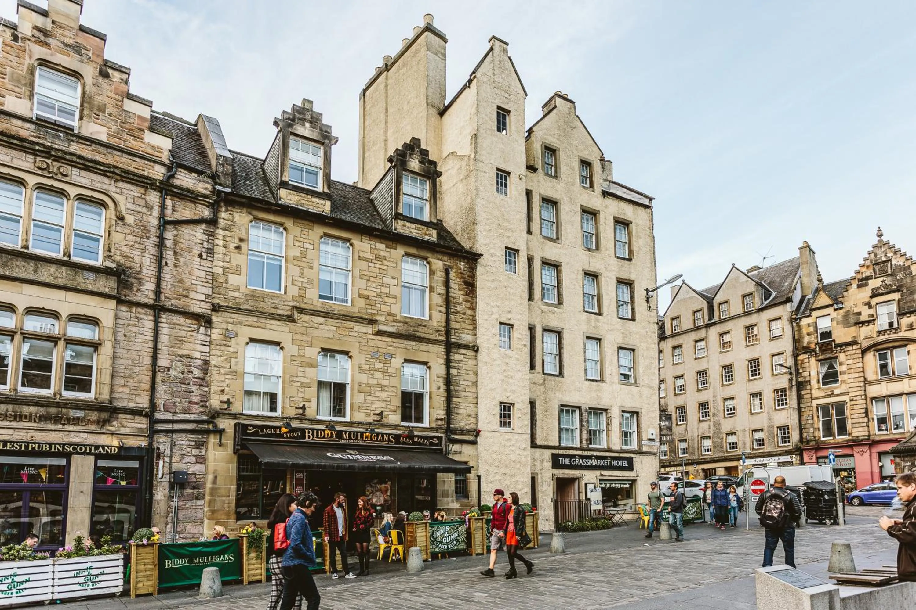Property building in Grassmarket Hotel