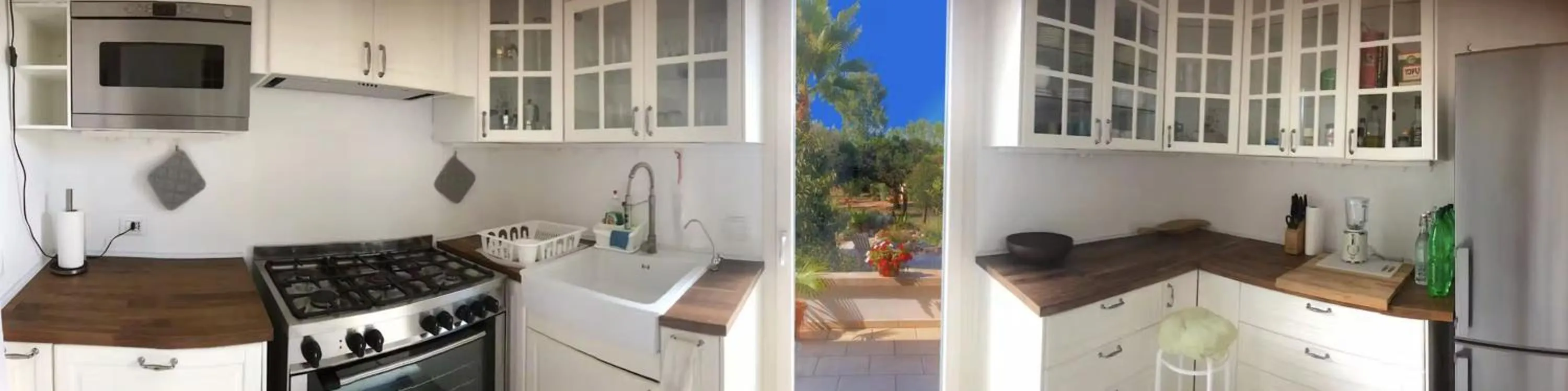 Kitchen or kitchenette in Casa Giada B&B
