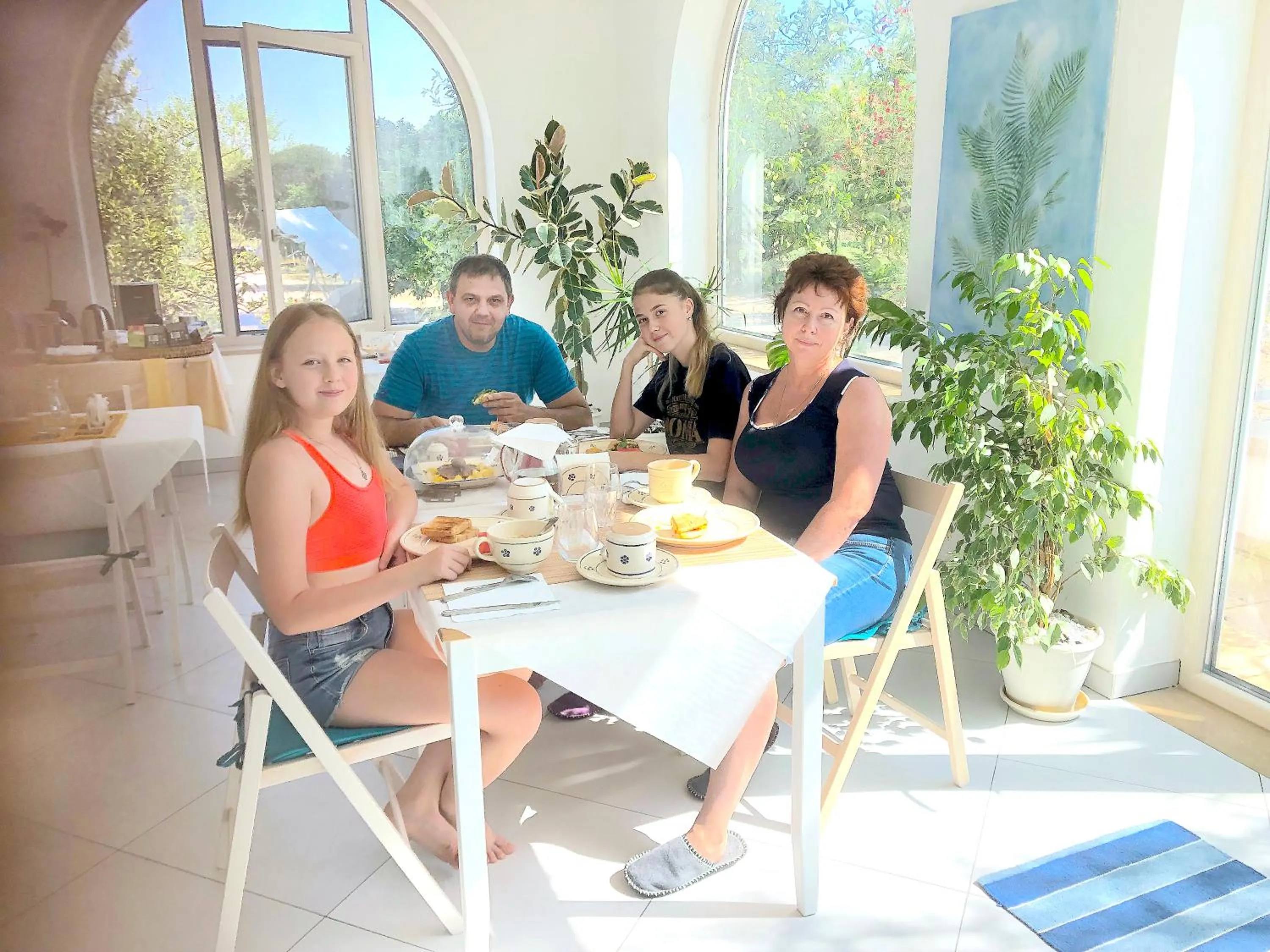 Food and drinks in Casa Giada B&B