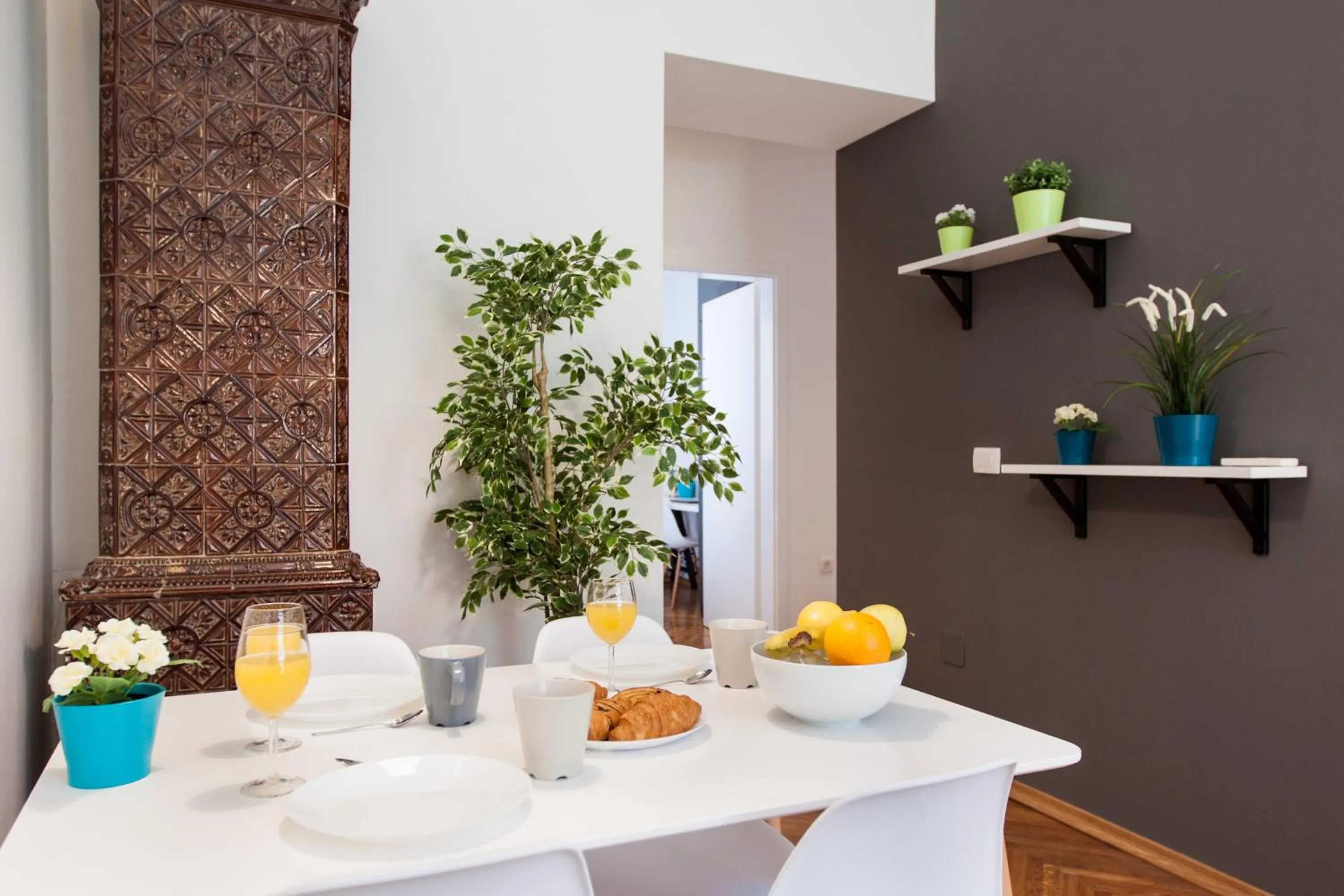 Living room in LOOX apartments Hatzova