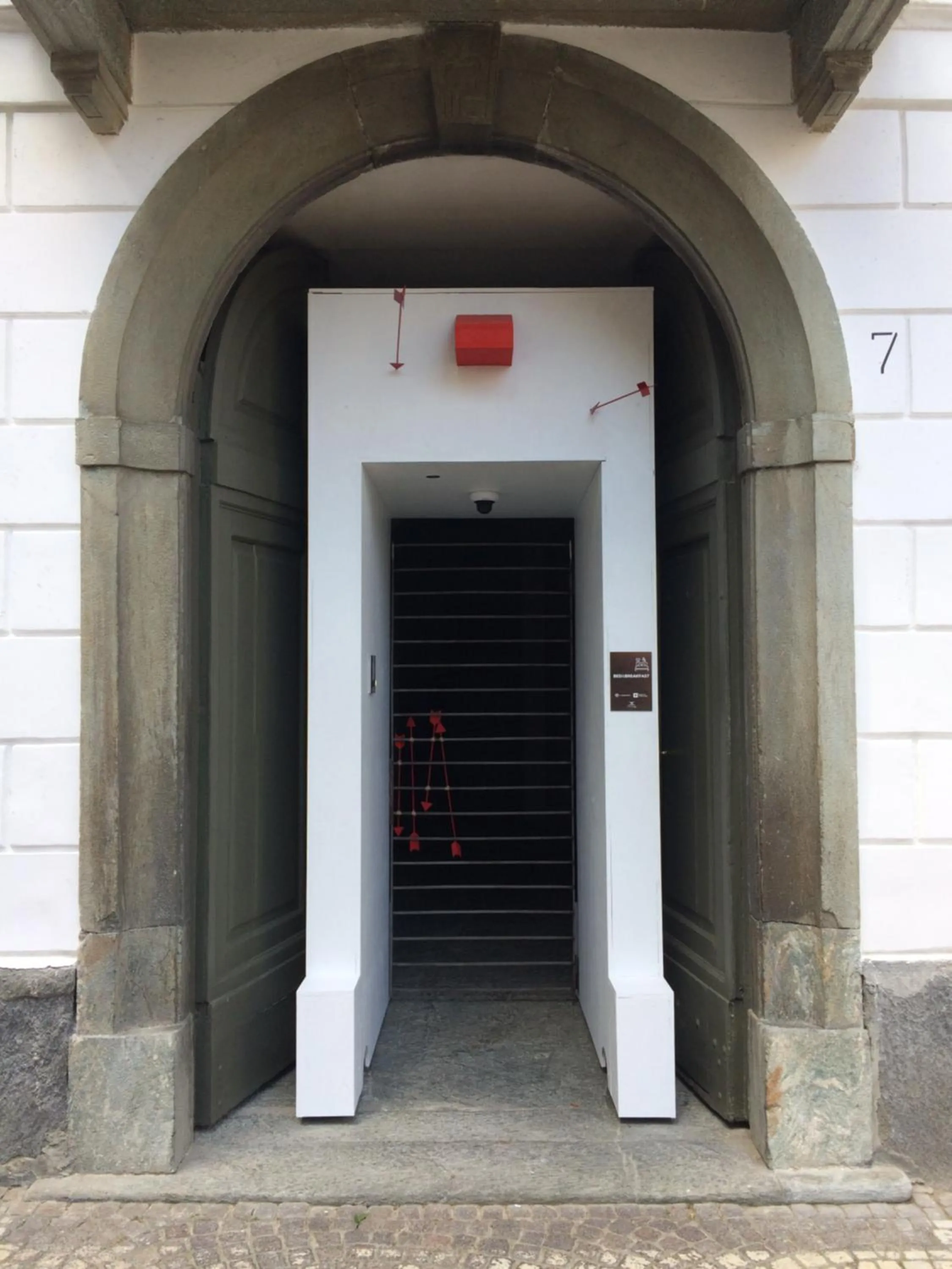 Facade/entrance in winebnb