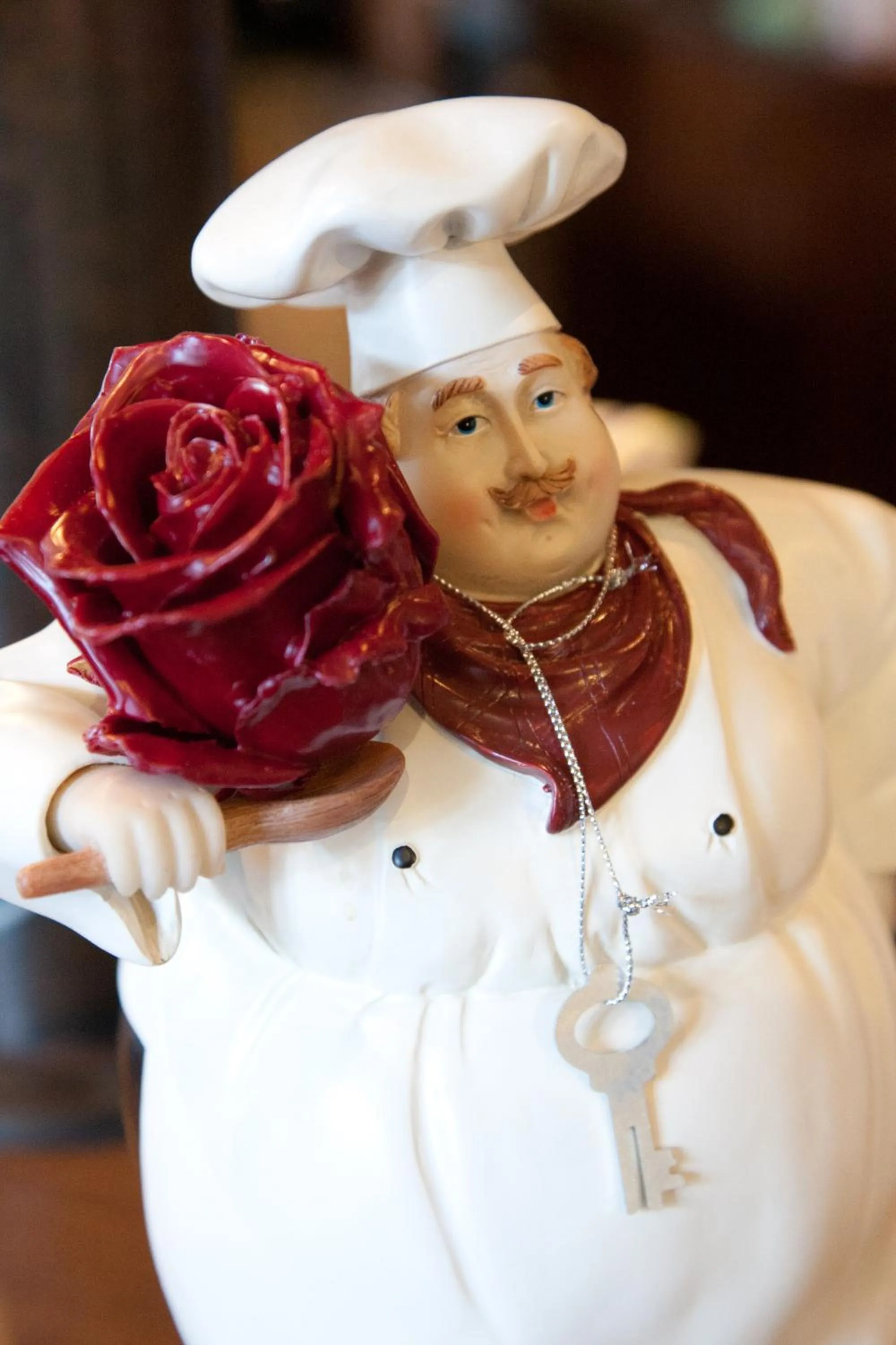 Decorative detail in Hotel Restaurant Friedrichs