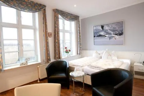 Bed in Hotel Restaurant Friedrichs