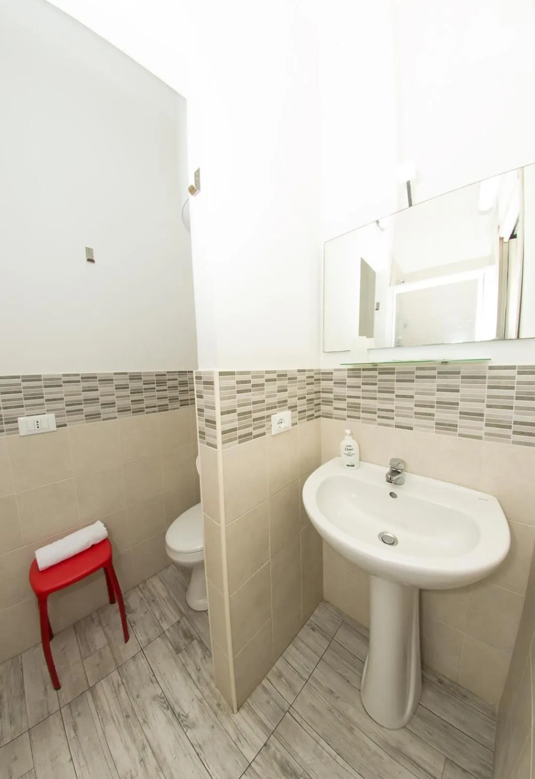 Bathroom in B&B Into Palermo Rooms vicino al teatro Massimo