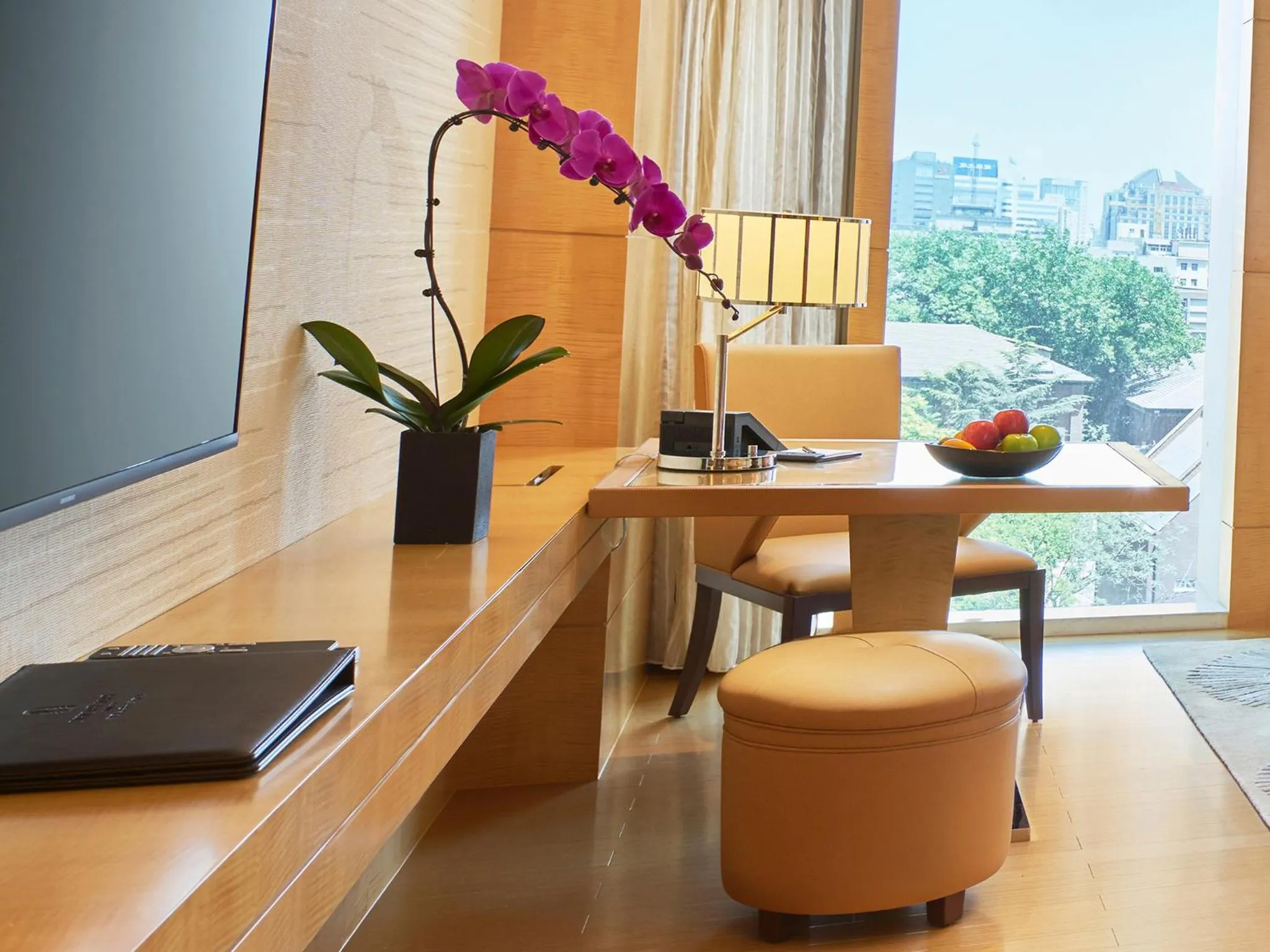 Decorative detail in Pan Pacific Beijing