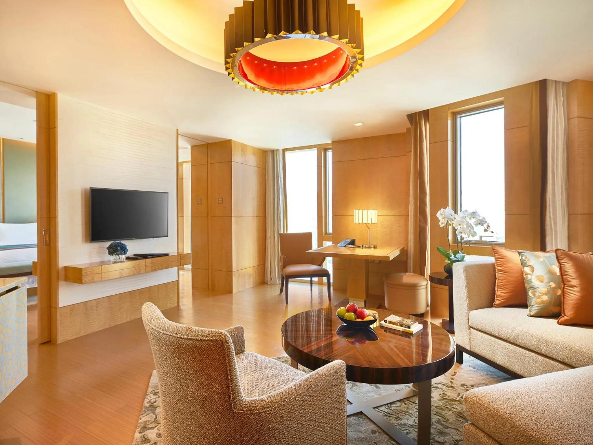 Photo of the whole room in Pan Pacific Beijing