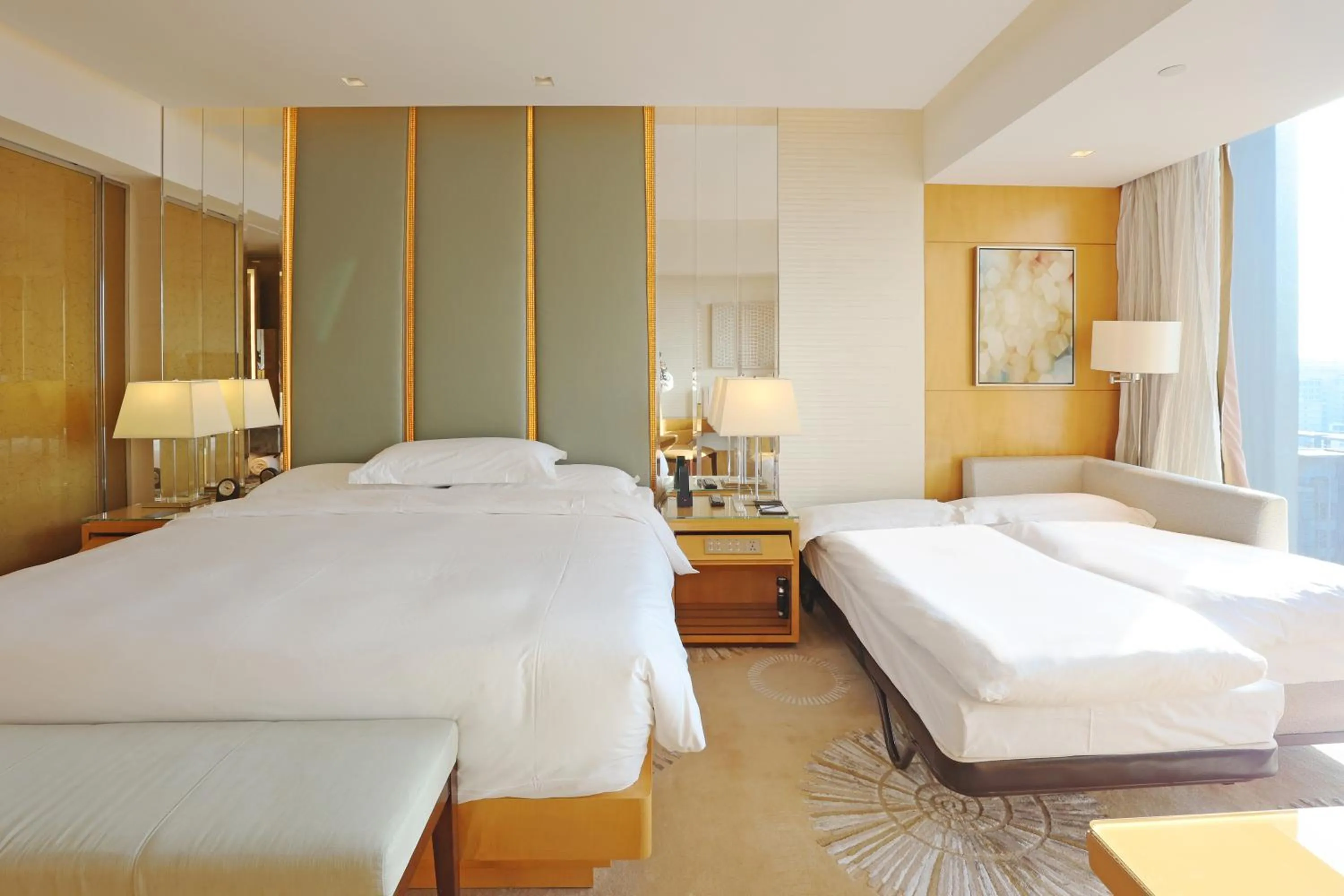 Bed in Pan Pacific Beijing