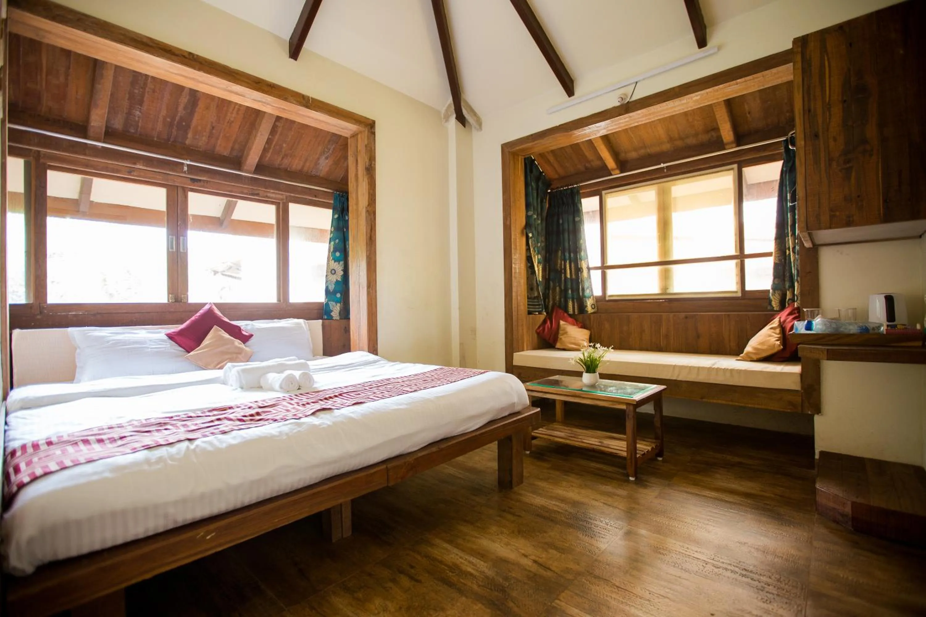 Photo of the whole room, Bed in Kaular Atithis Grand Kokan Resort