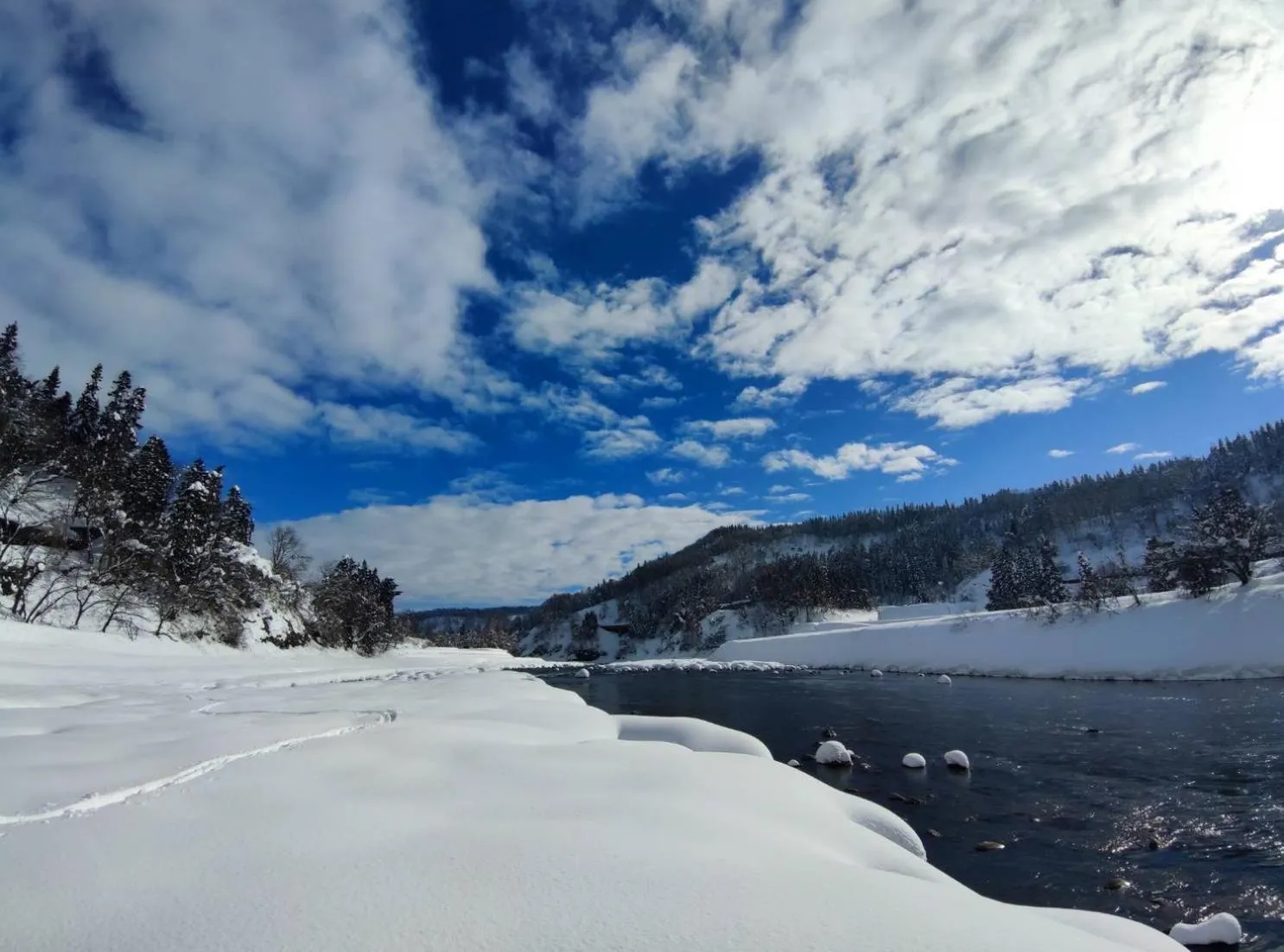 Natural landscape in Shinano Sou