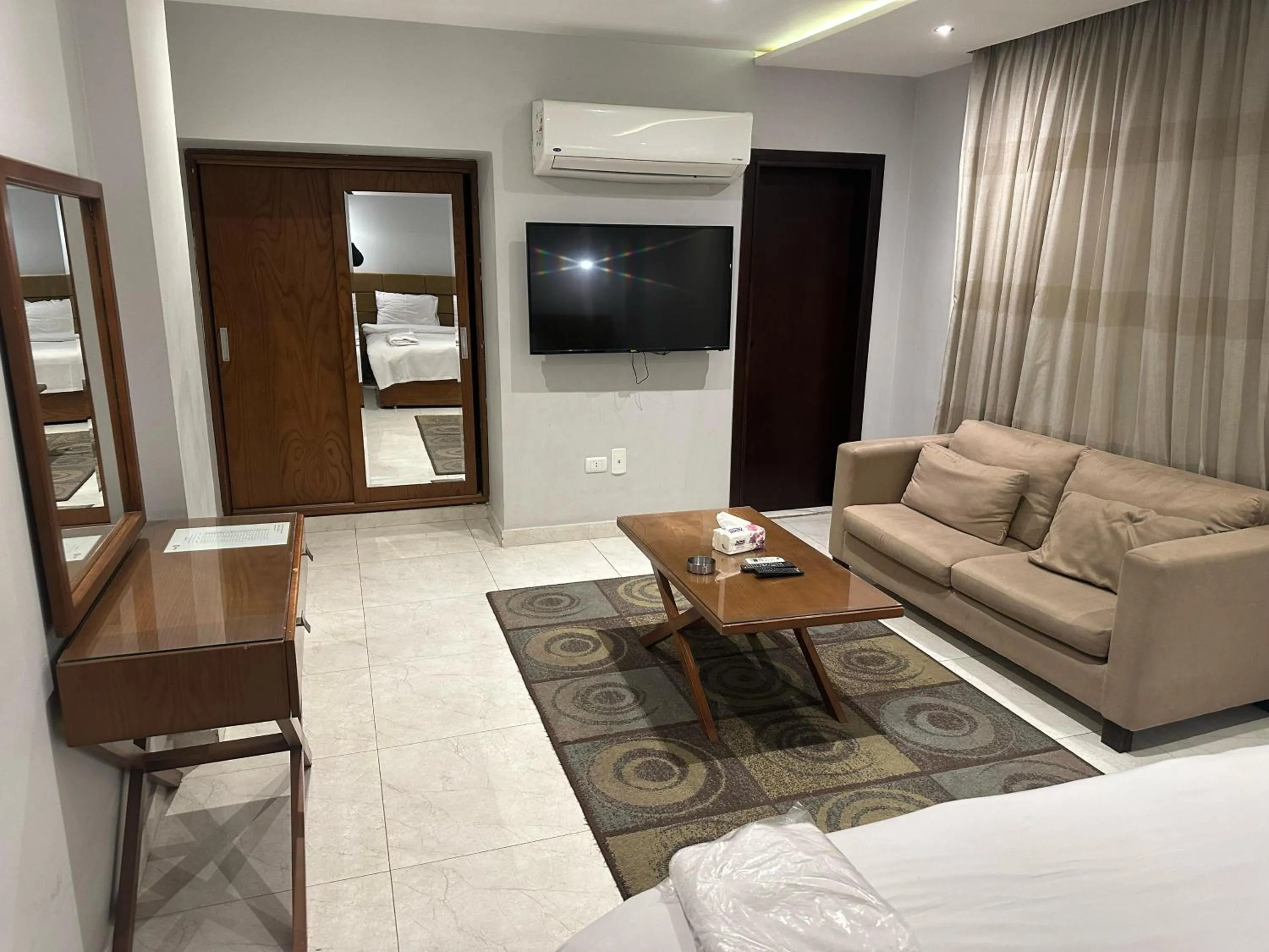 Seating area in Nakhil Inn Residence