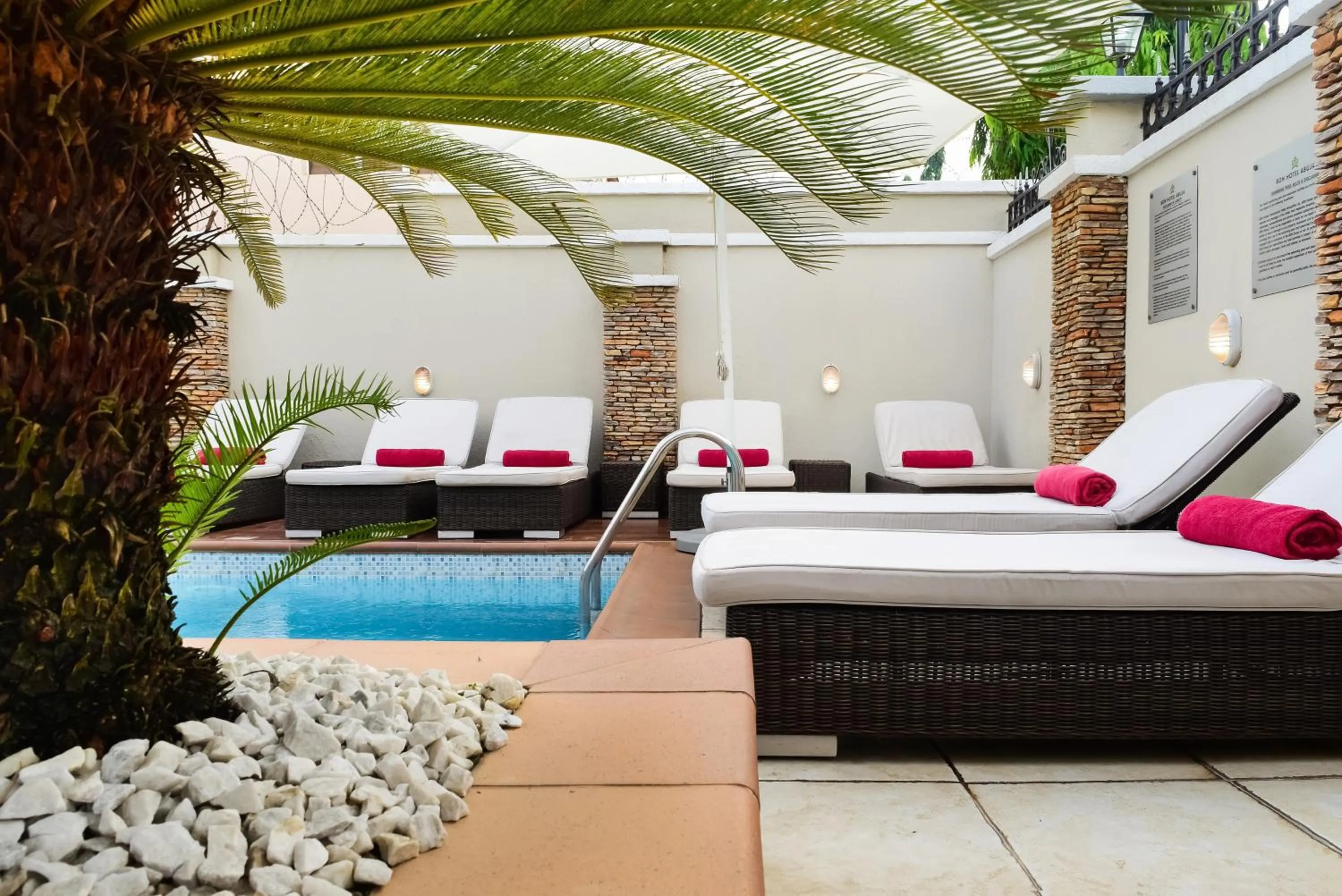 Patio in BON Hotel Abuja