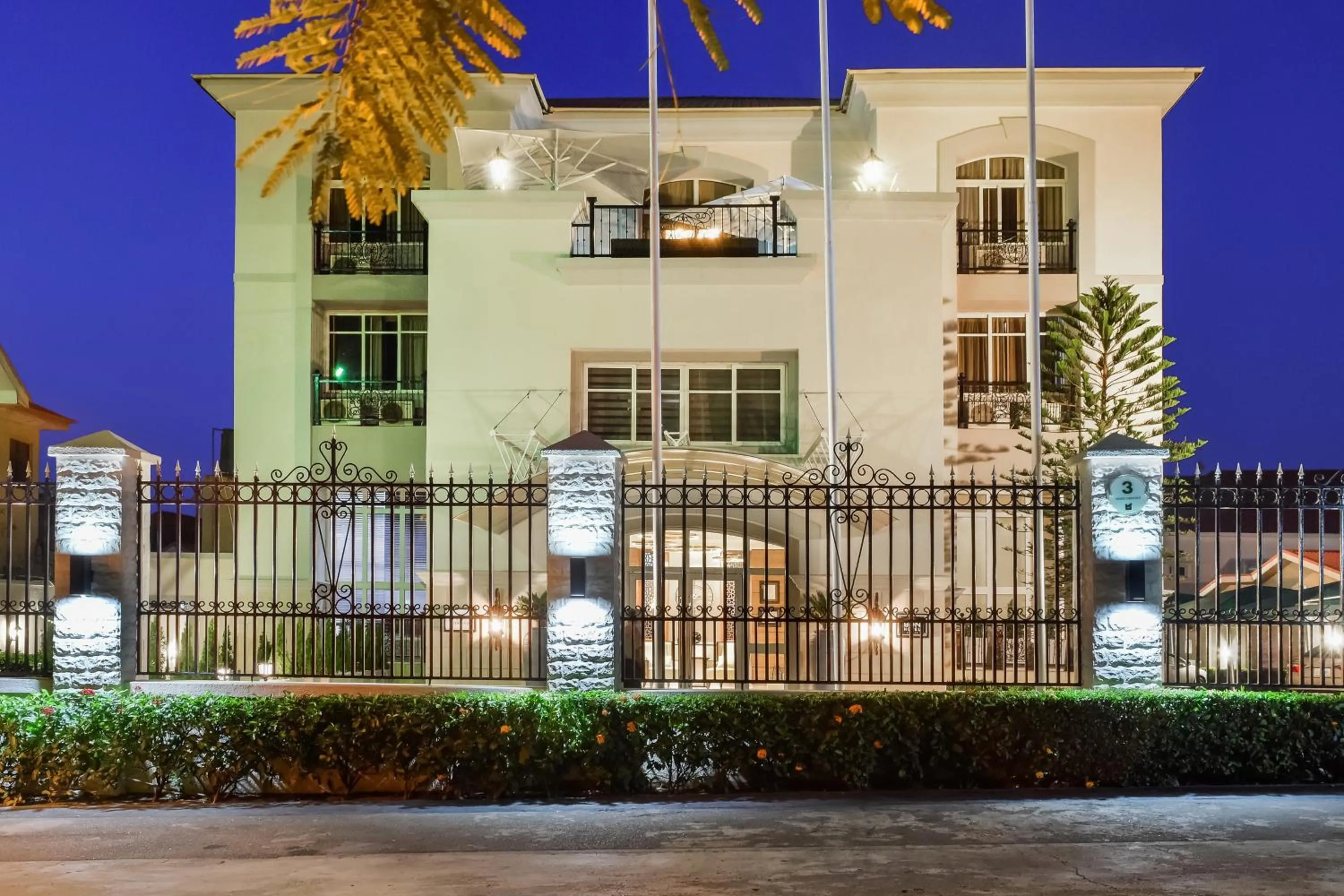 Street view in BON Hotel Abuja