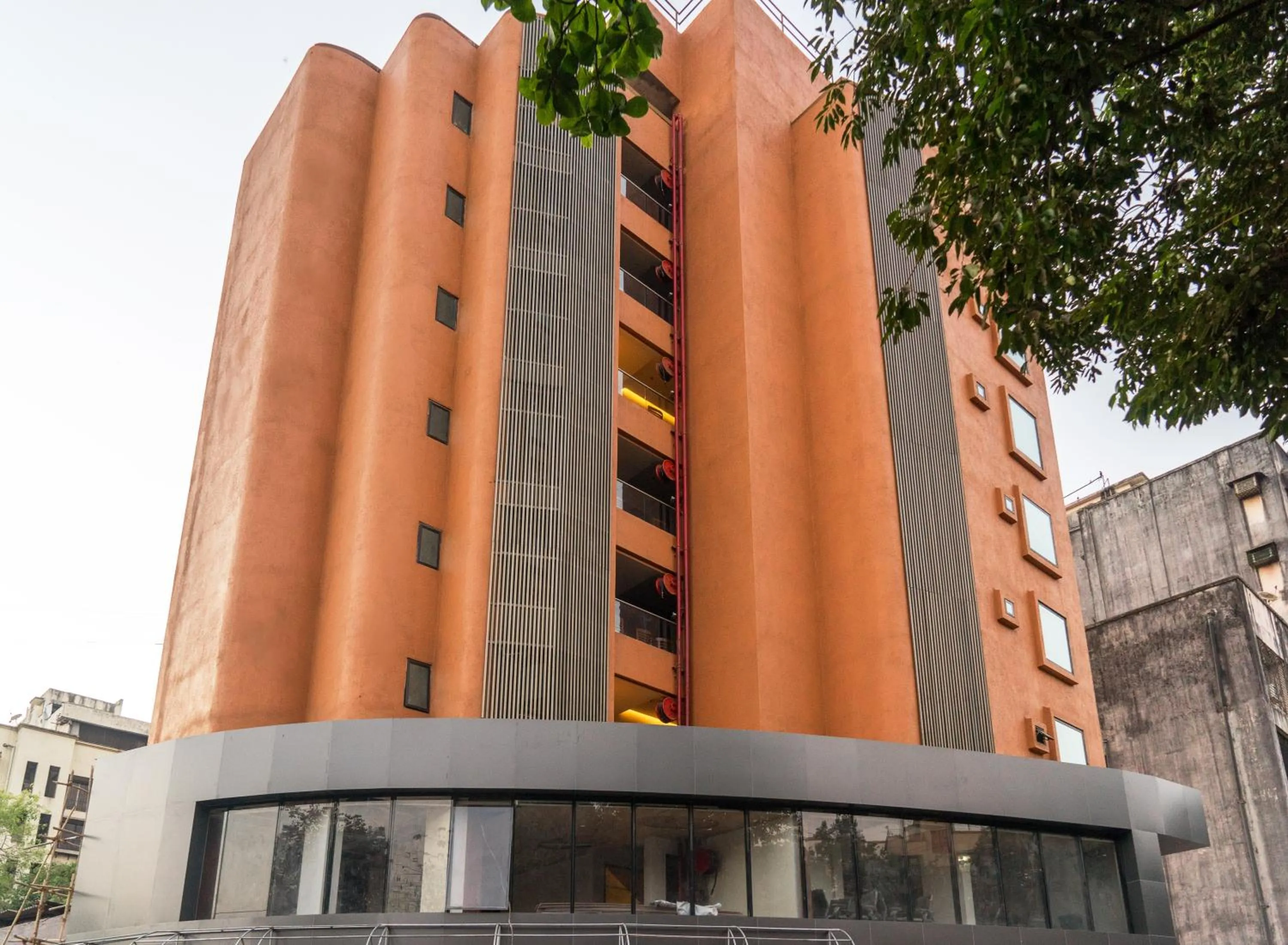 Facade/entrance in Treebo Olive Nest
