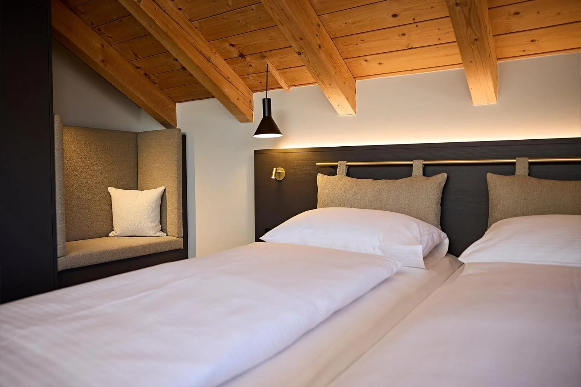 Bed in Hotel Die Krone - Immenstadt-Stein