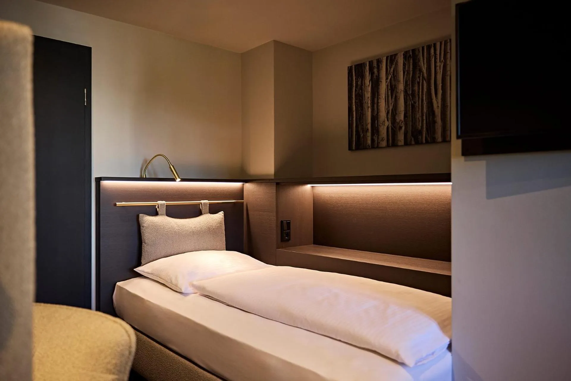 Bed in Hotel Die Krone - Immenstadt-Stein