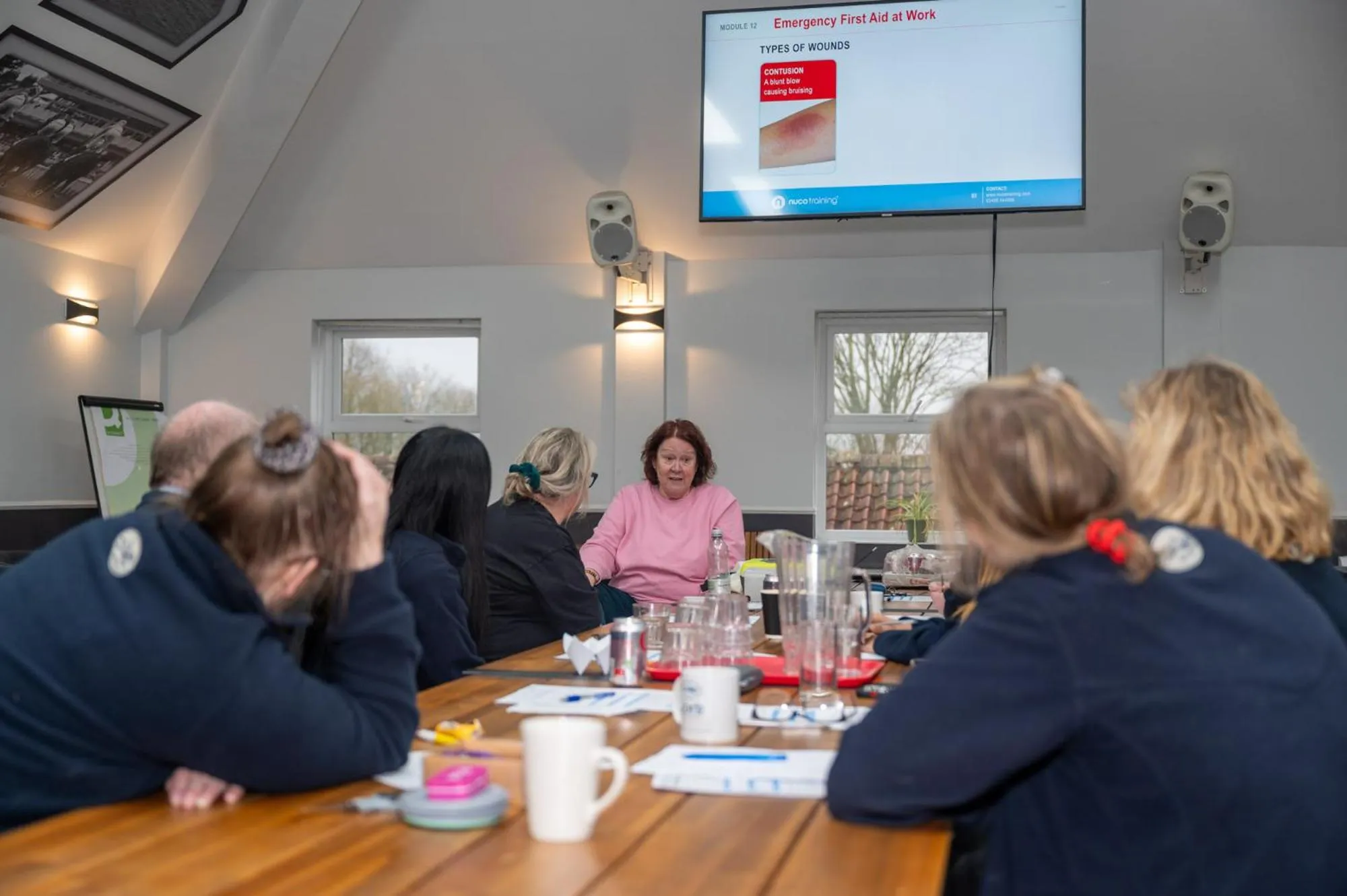 Property building in Stableside Hostel at York Racecourse