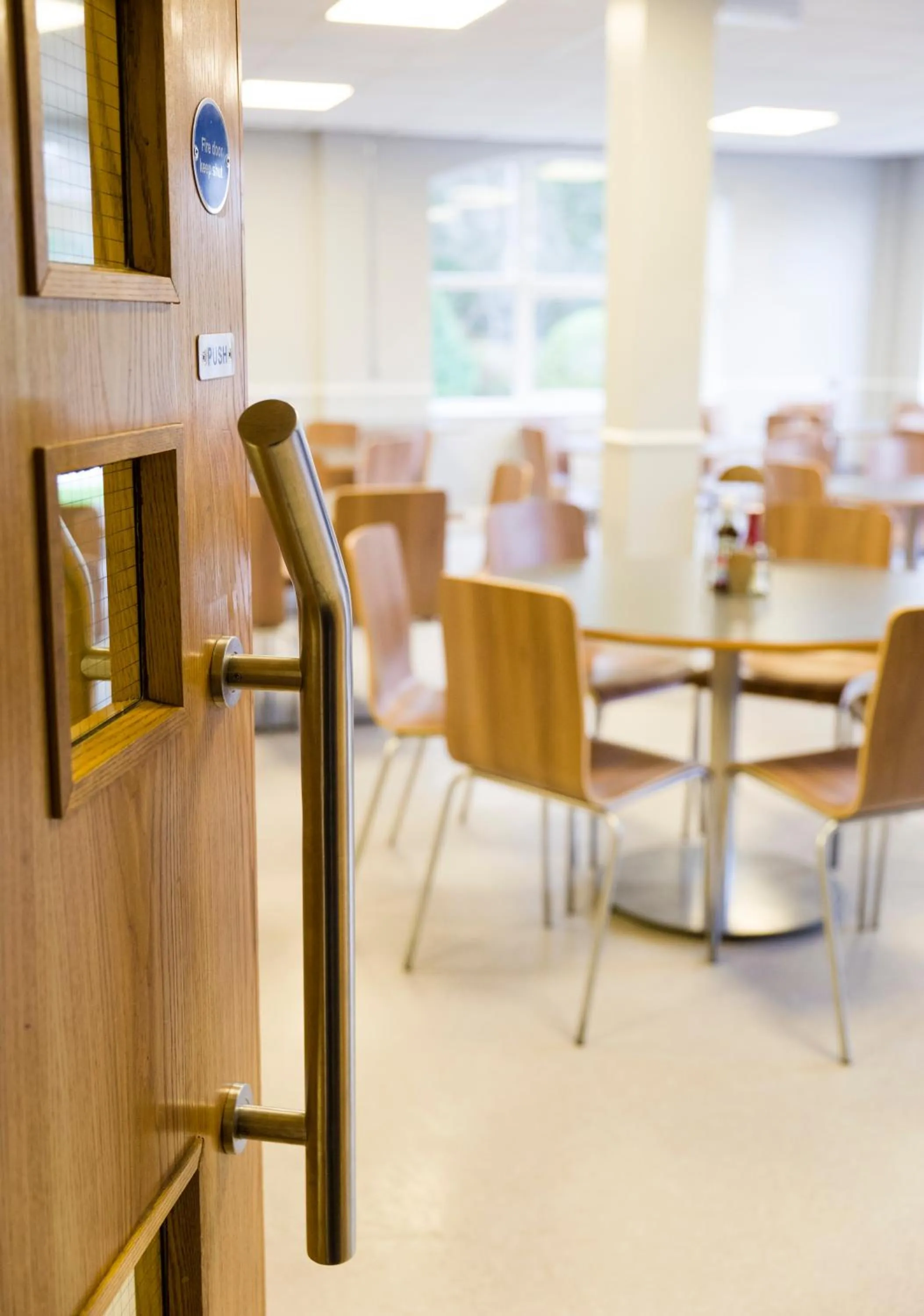 Restaurant/places to eat in Stableside Hostel at York Racecourse