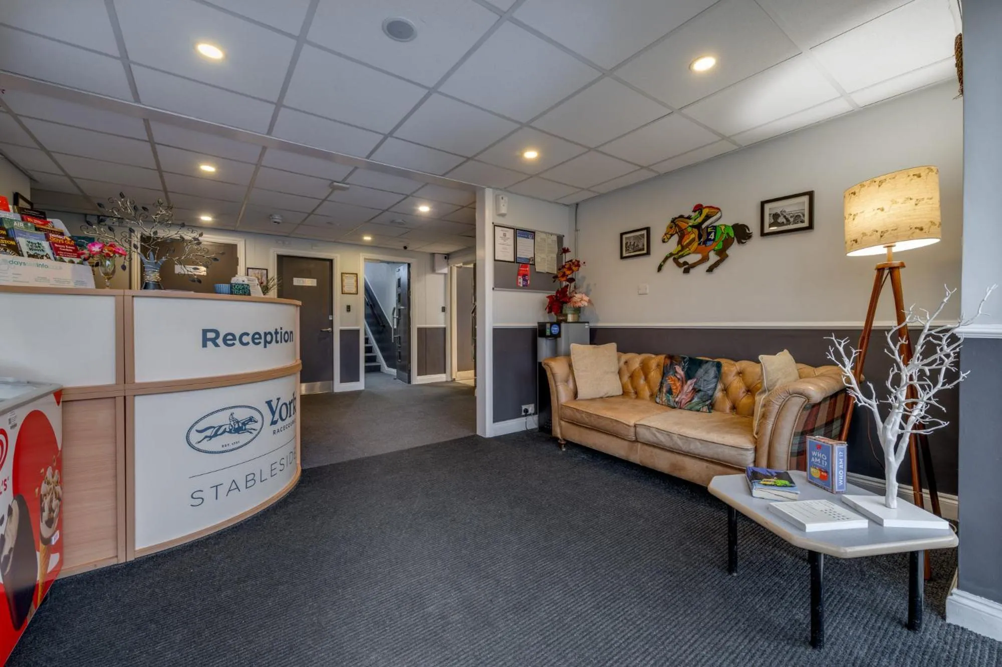 Property building in Stableside Hostel at York Racecourse