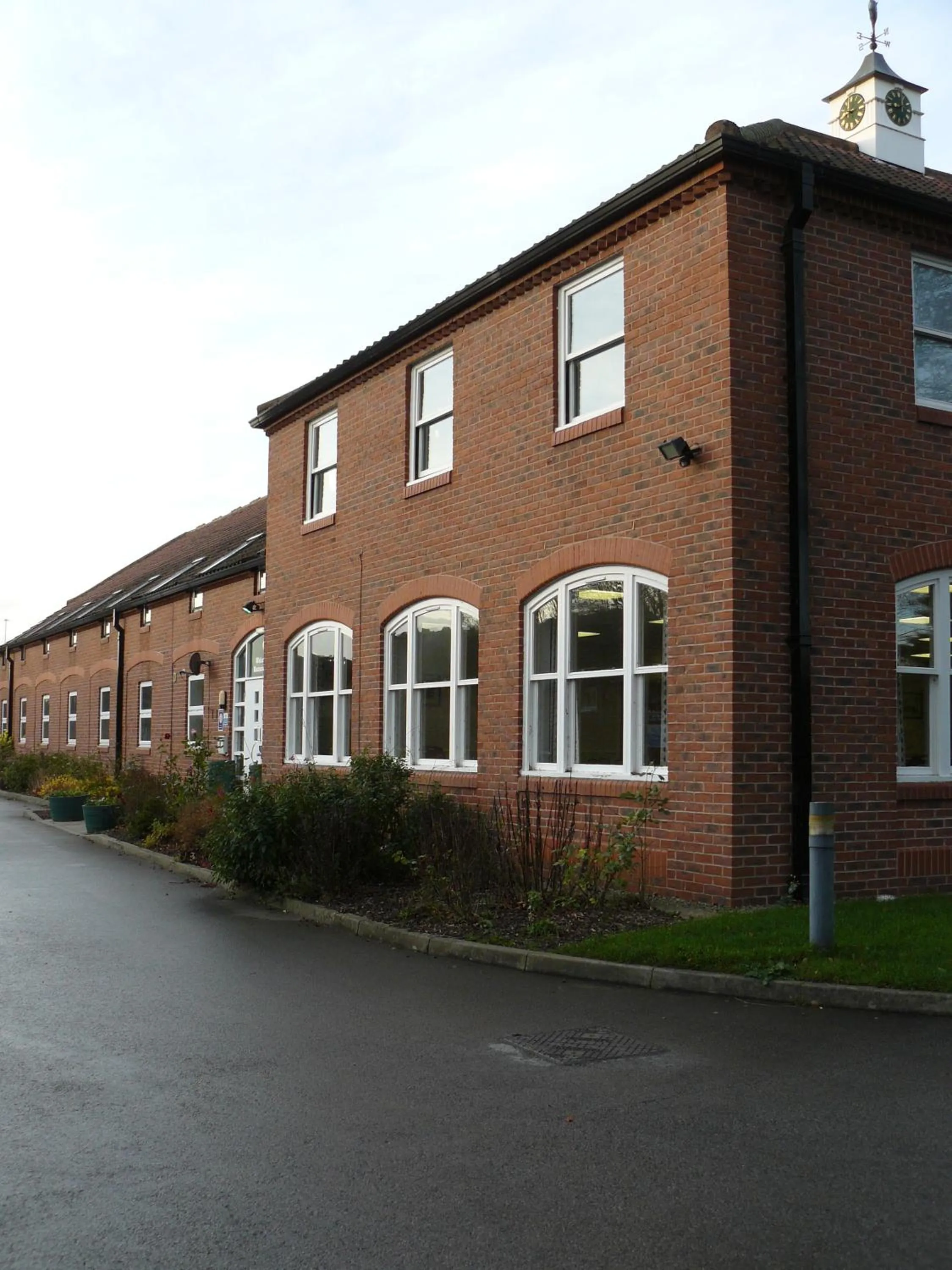 Property building in Stableside Hostel at York Racecourse