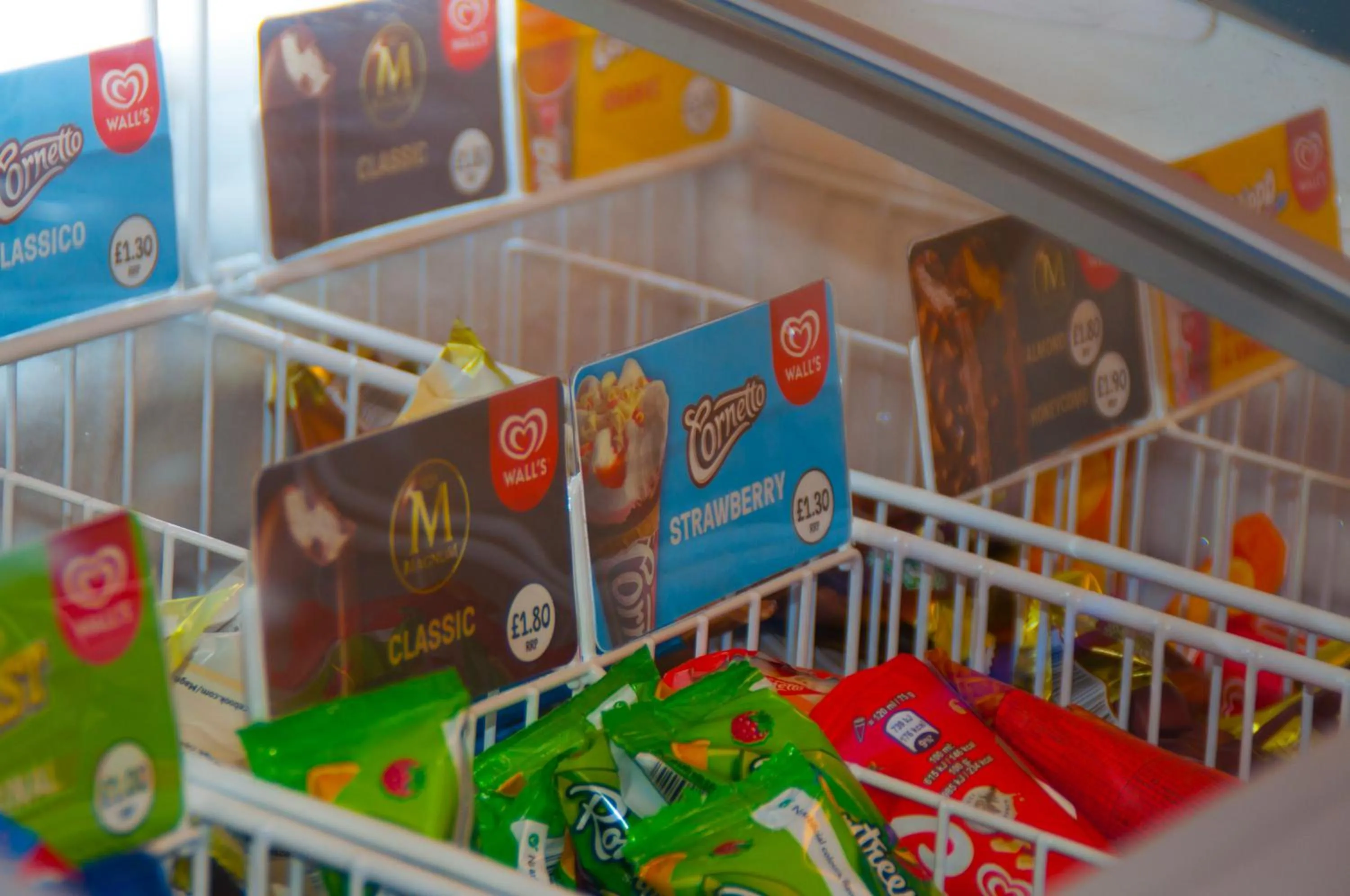 Food in Stableside Hostel at York Racecourse