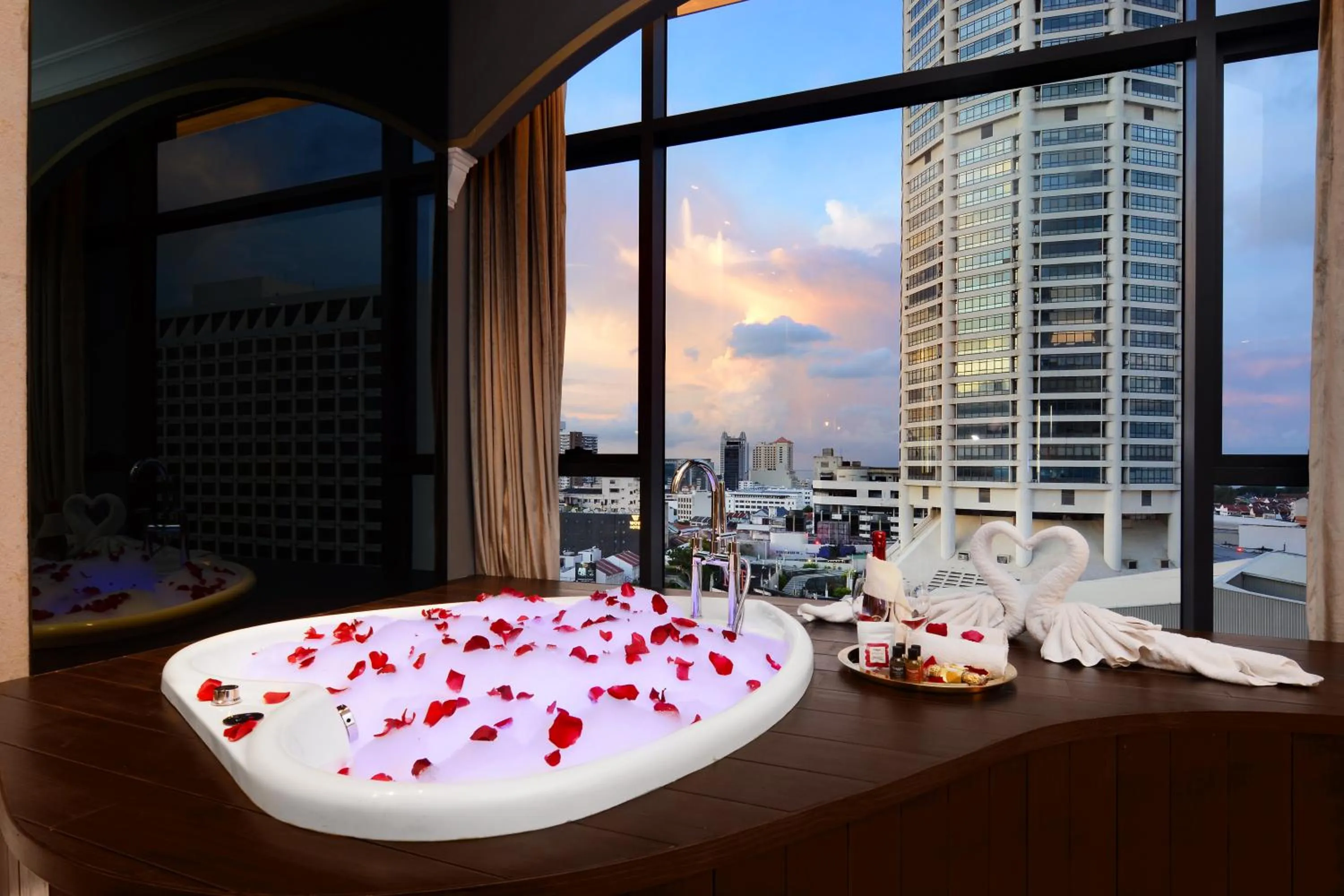 Bath in The Granite Luxury Hotel Penang