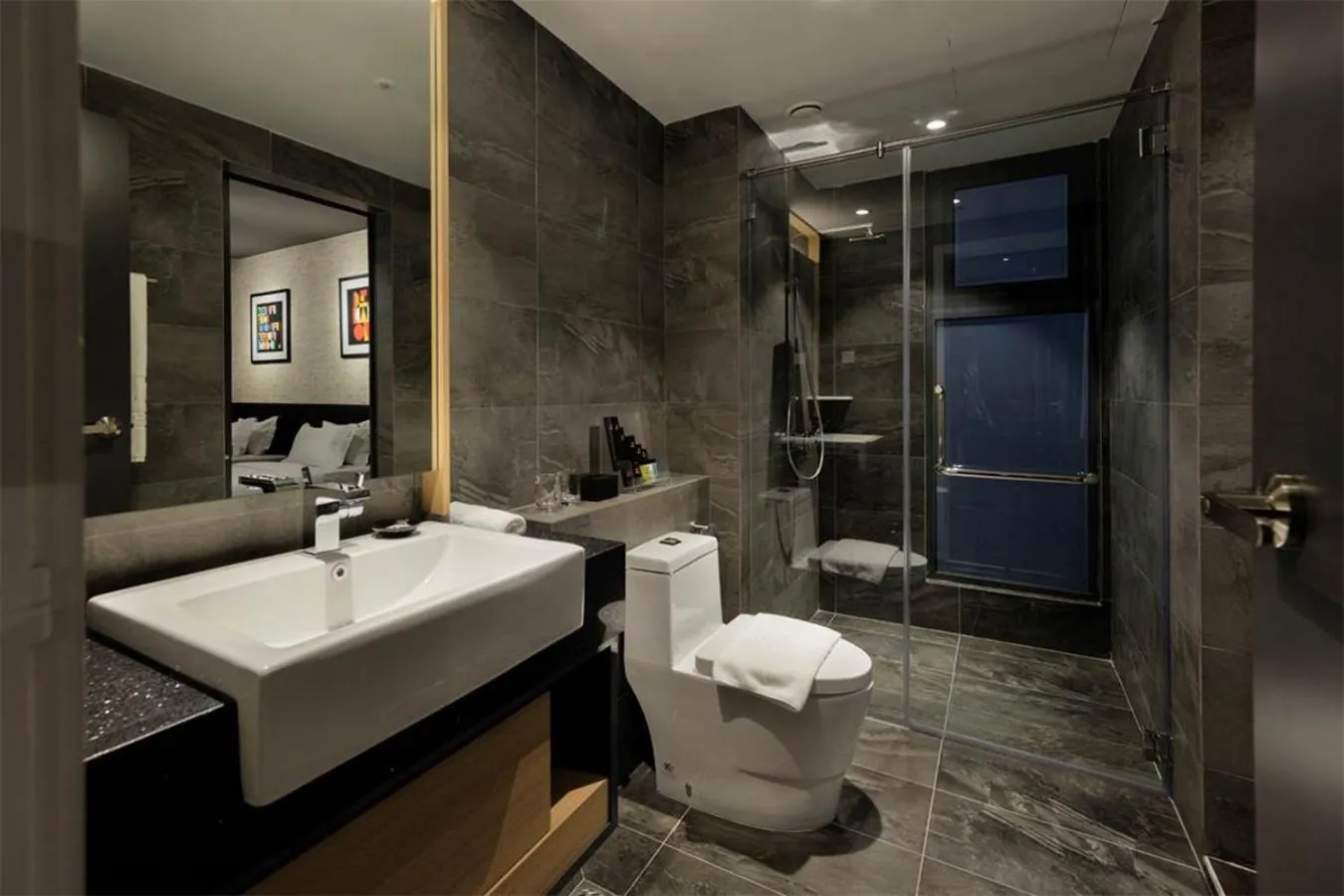 Bathroom in The Granite Luxury Hotel Penang