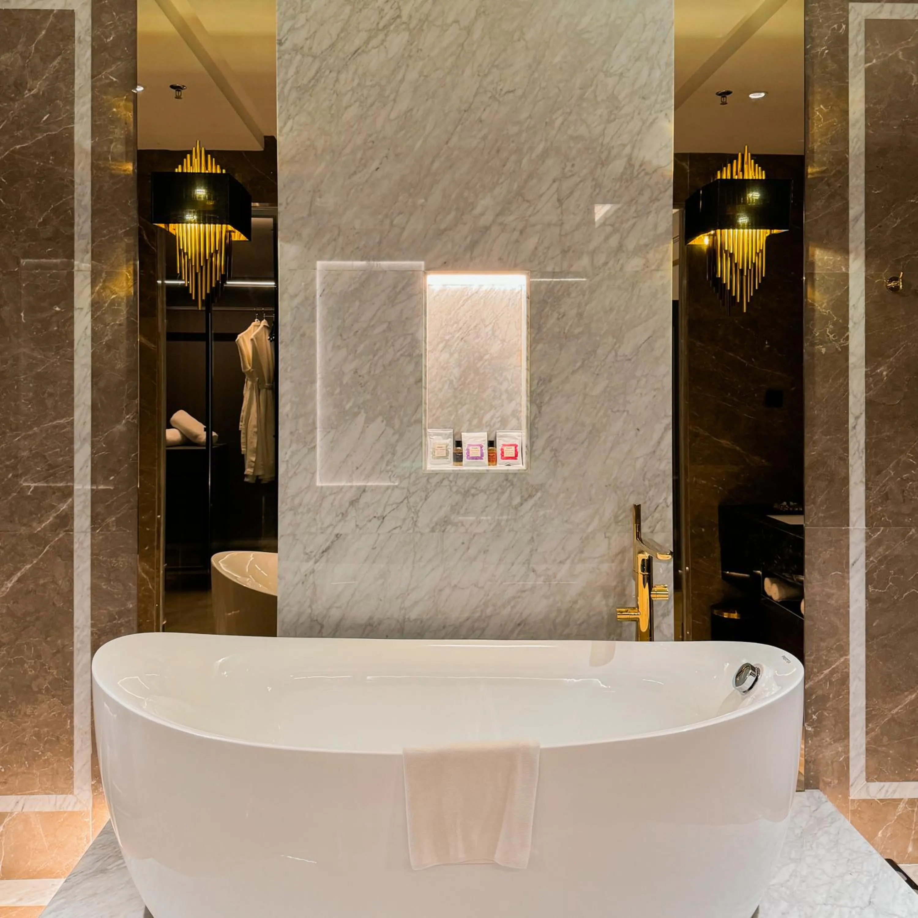 Bathroom in The Granite Luxury Hotel Penang