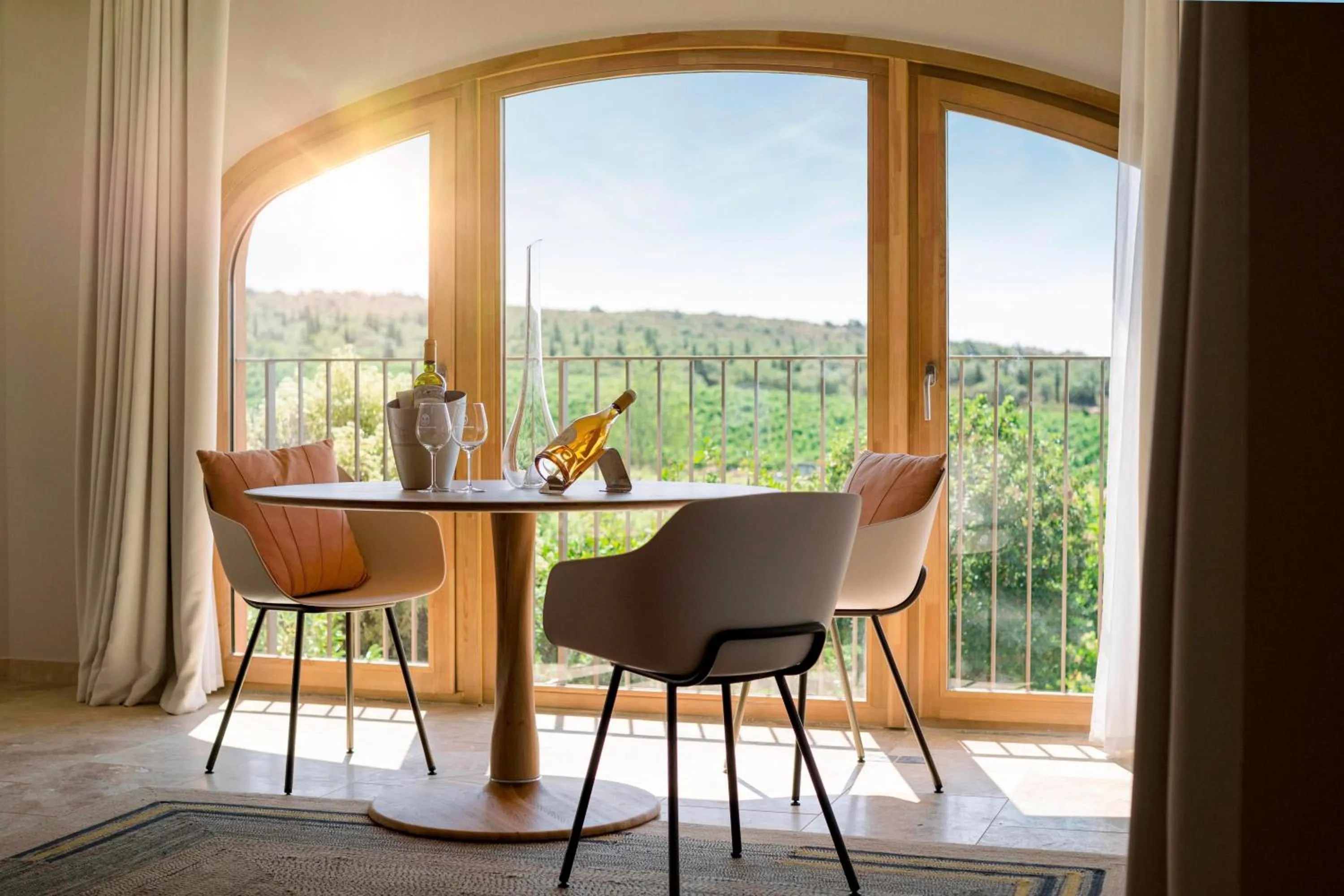 View (from property/room) in Château L'Hospitalet Wine Resort Beach & Spa