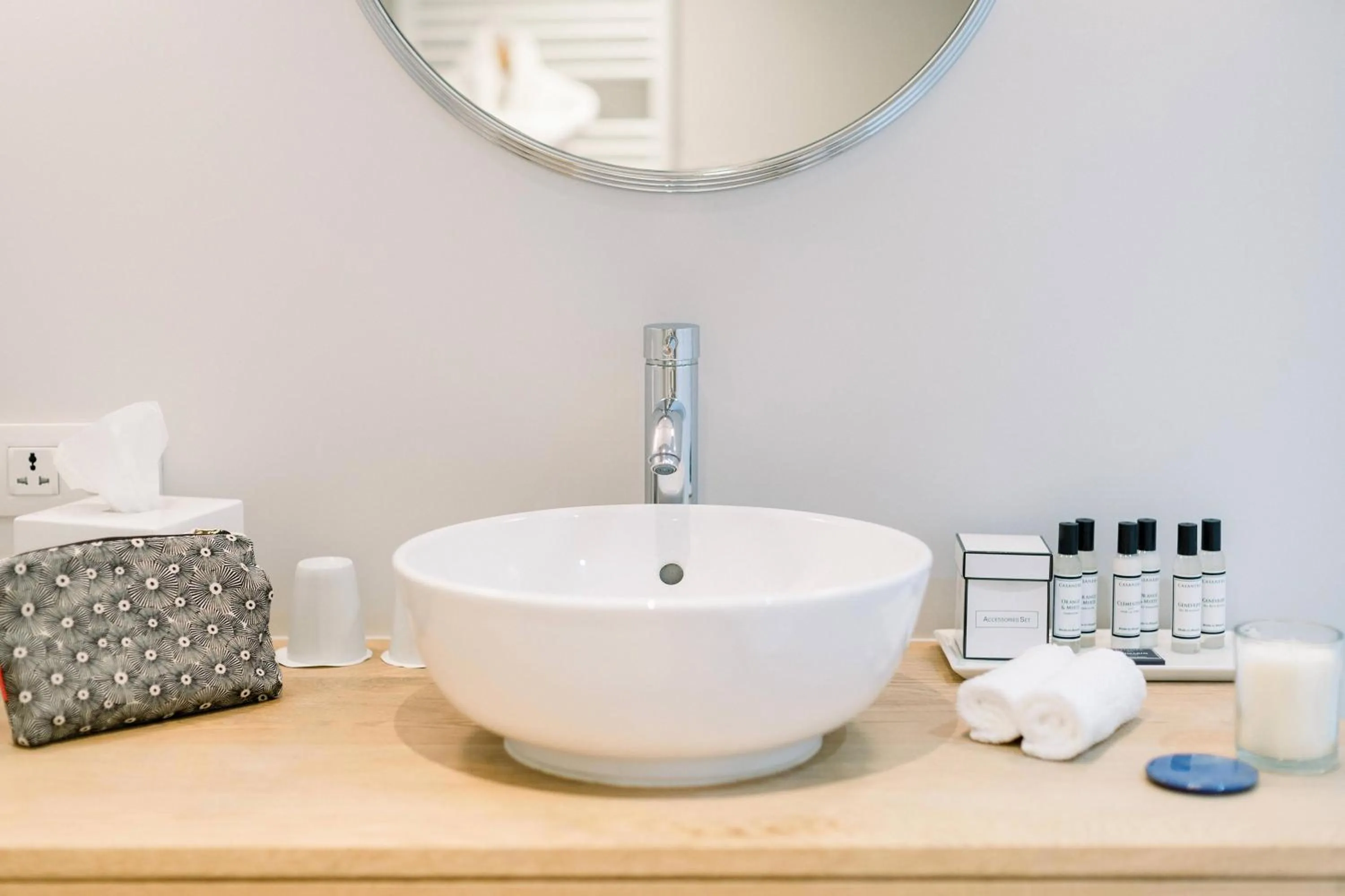 Bathroom in Château L'Hospitalet Wine Resort Beach & Spa