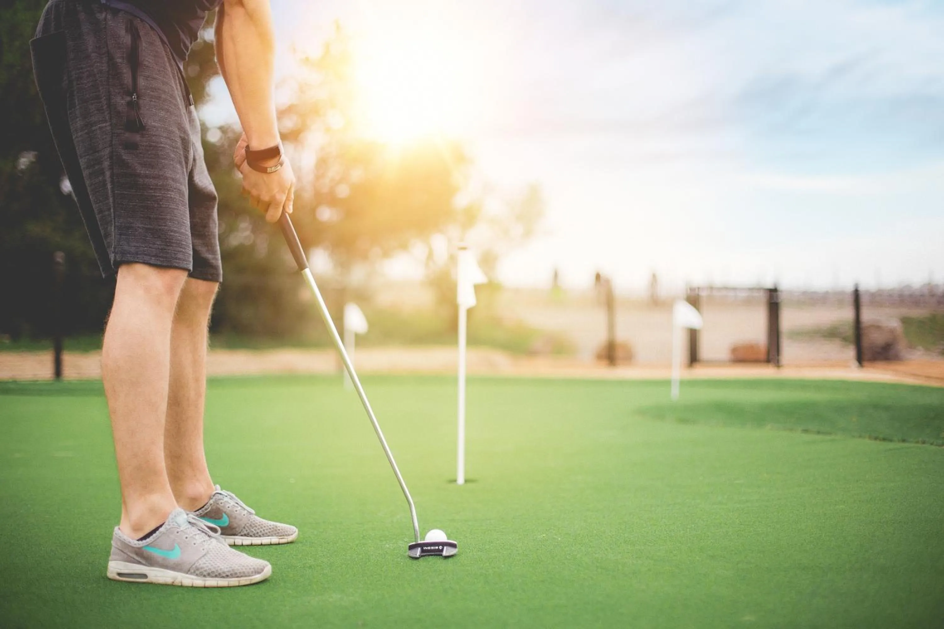 Golfcourse in Château L'Hospitalet Wine Resort Beach & Spa