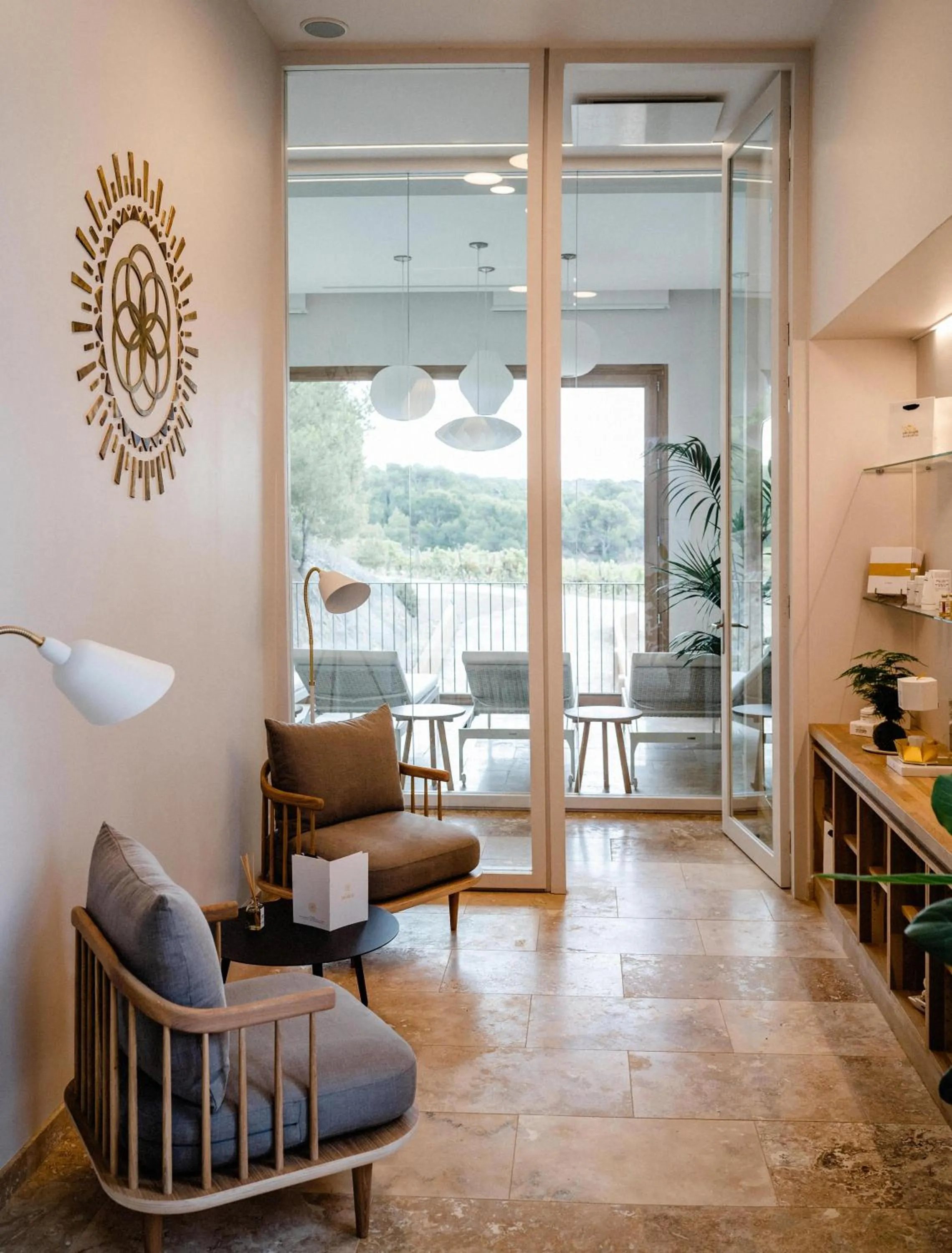 Spa and wellness centre/facilities in Château L'Hospitalet Wine Resort Beach & Spa