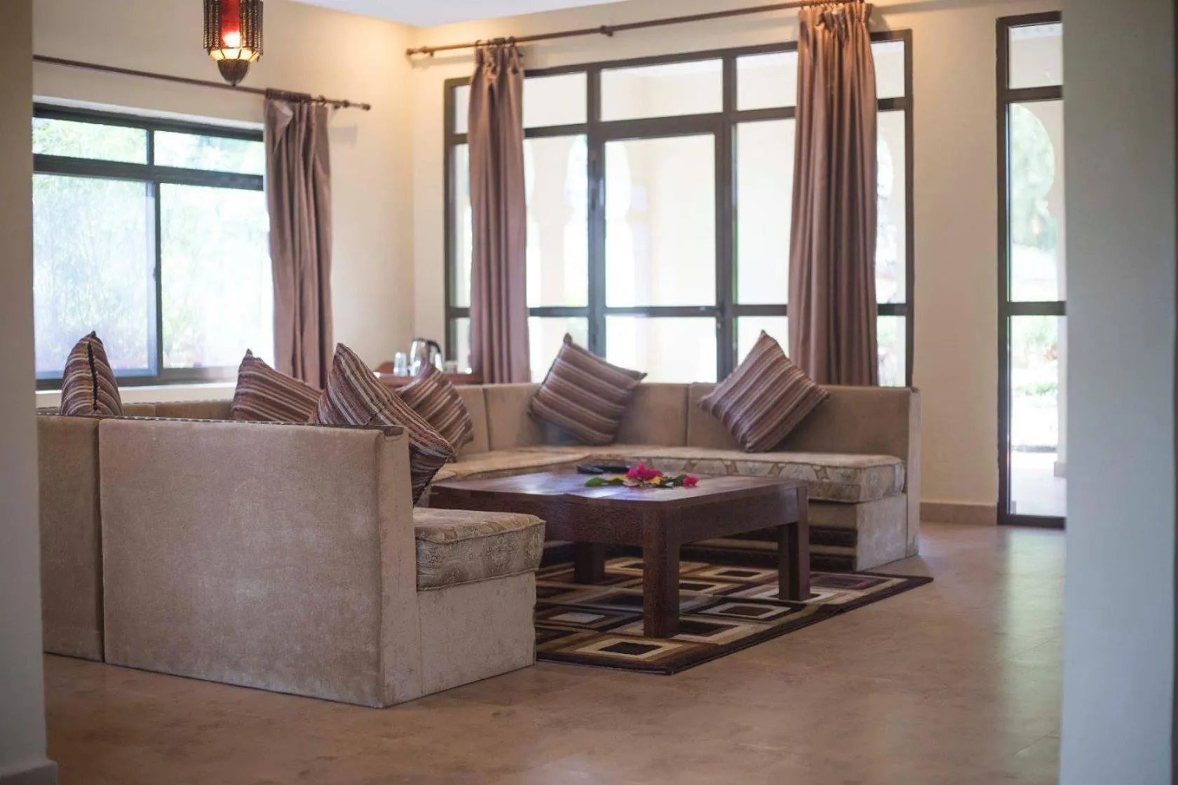 Living room in VRclub Paje Palms Beach Resort