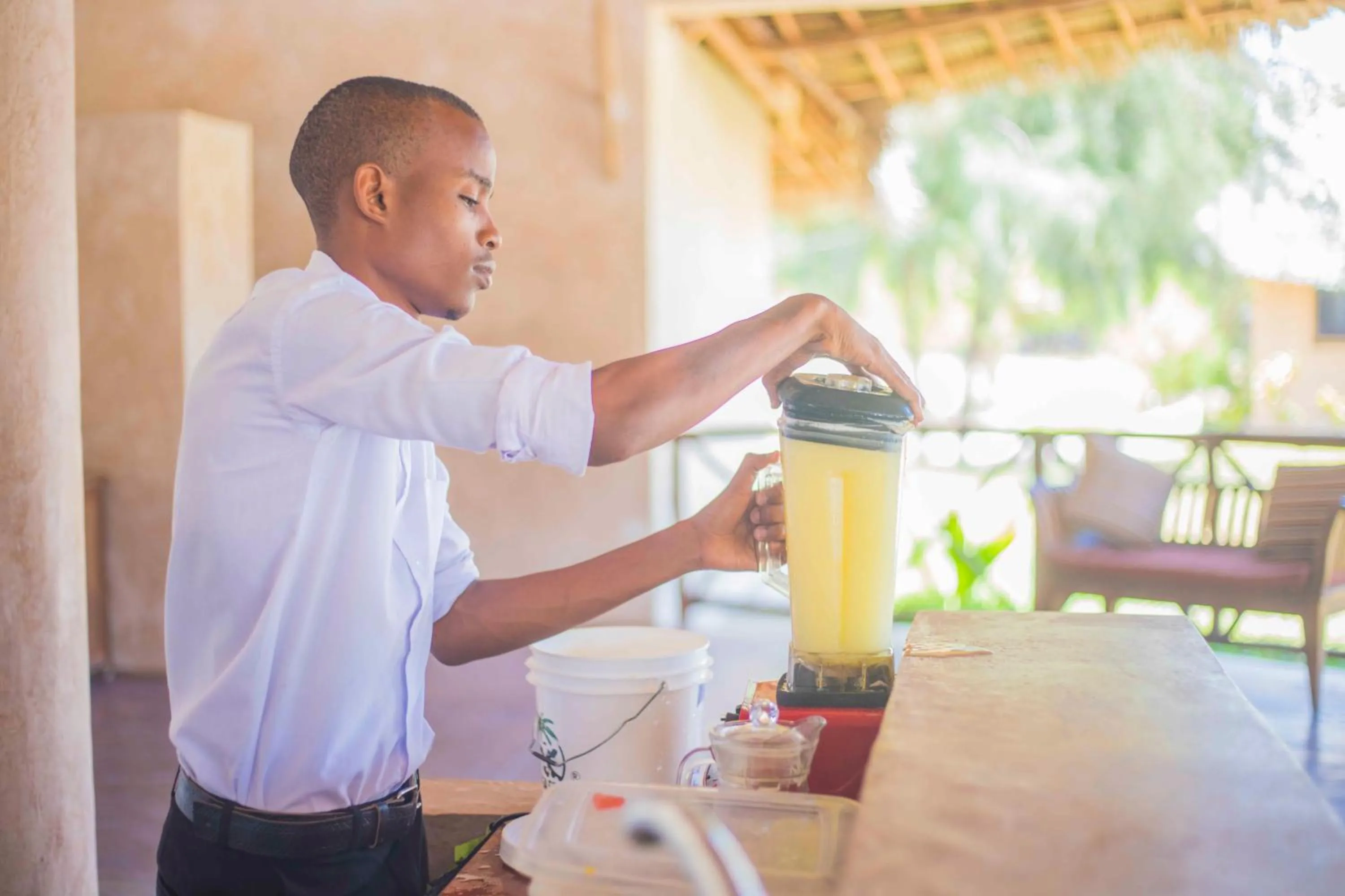 Staff in VRclub Paje Palms Beach Resort