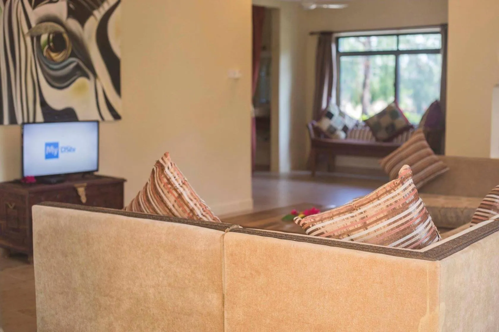 Communal lounge/ TV room in VRclub Paje Palms Beach Resort