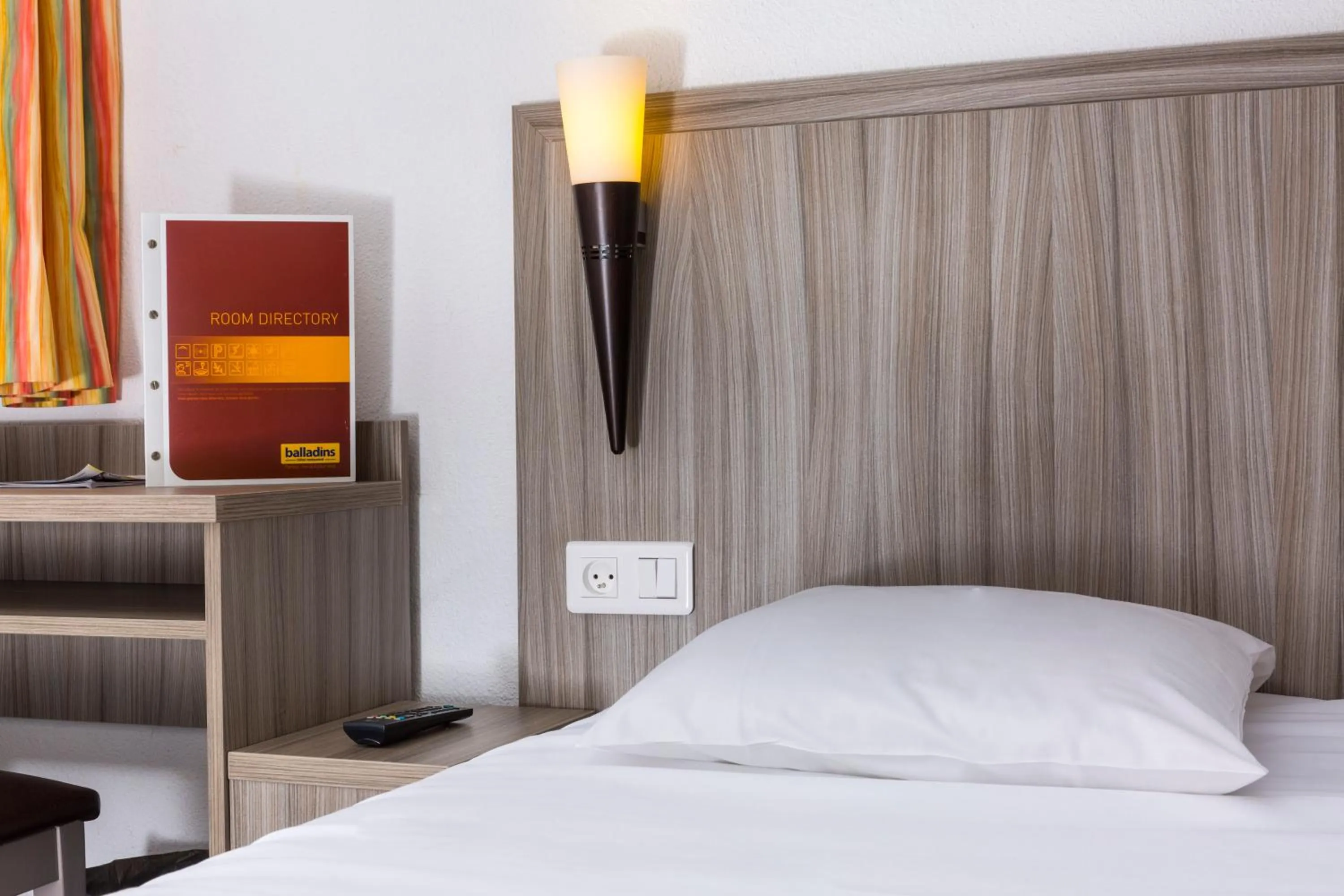 Decorative detail, Bed in Initial by Balladins Béthune