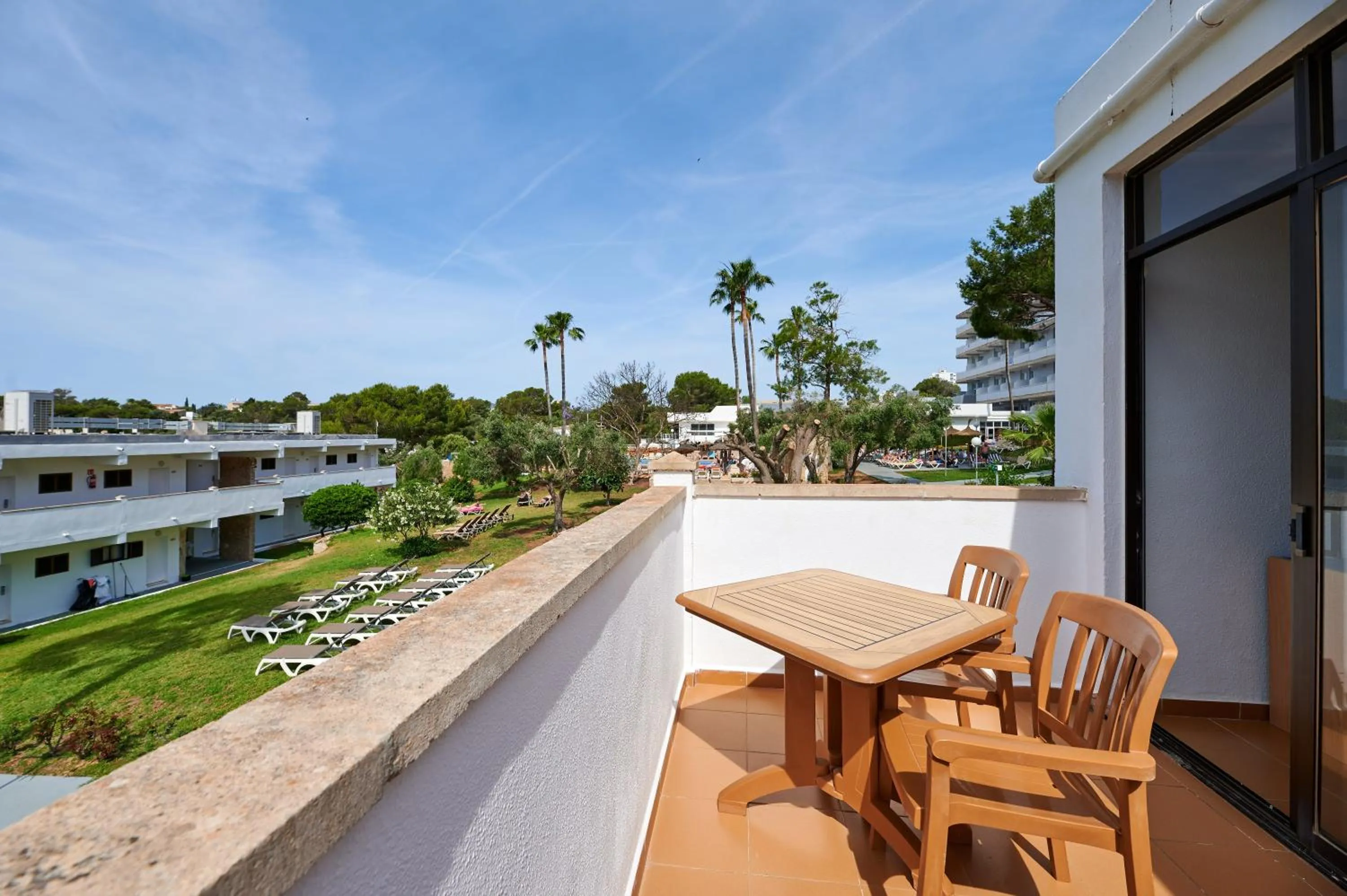 Balcony/Terrace in AluaSun Cala Antena - All Inclusive