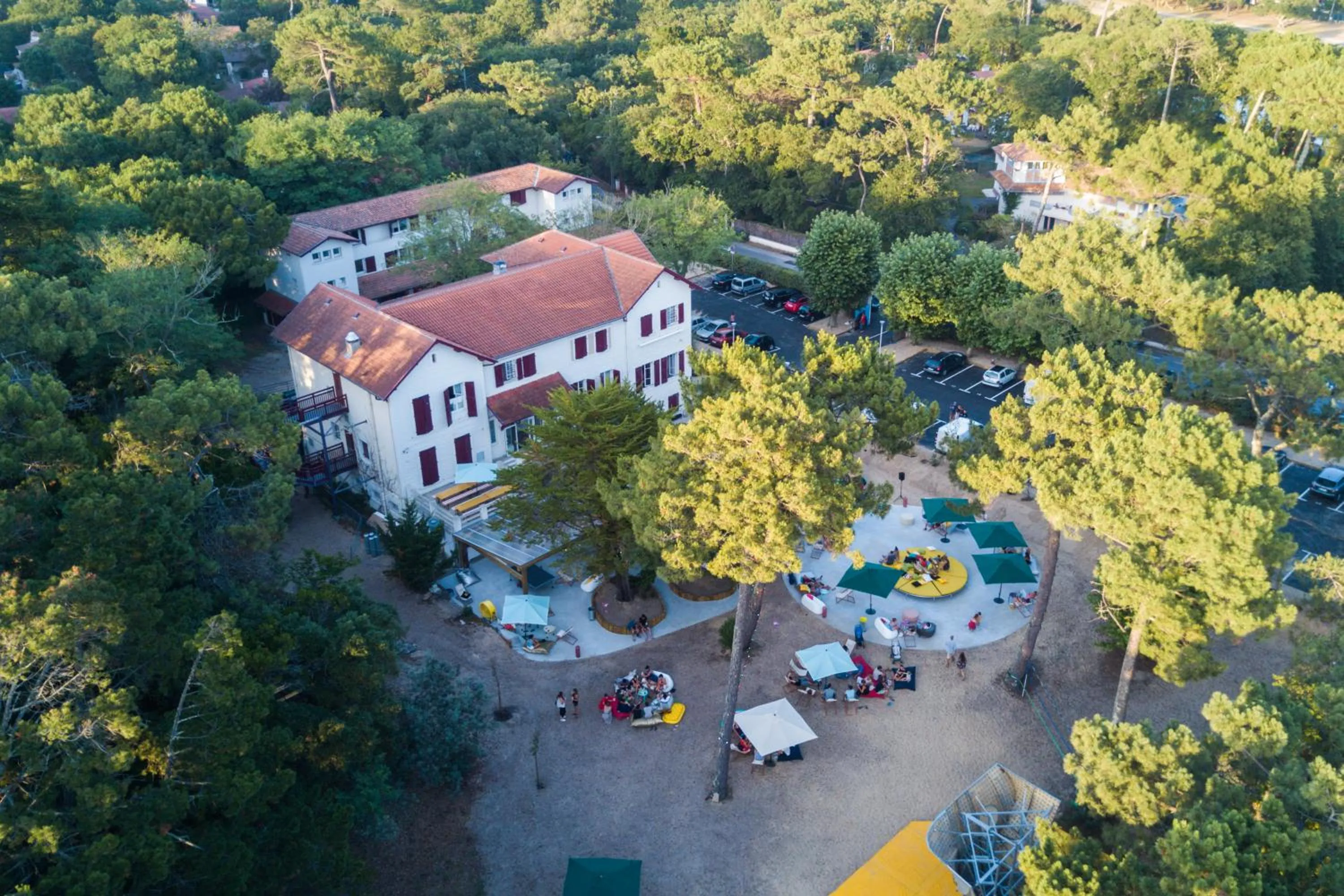 Bird's eye view in JO&JOE Hossegor