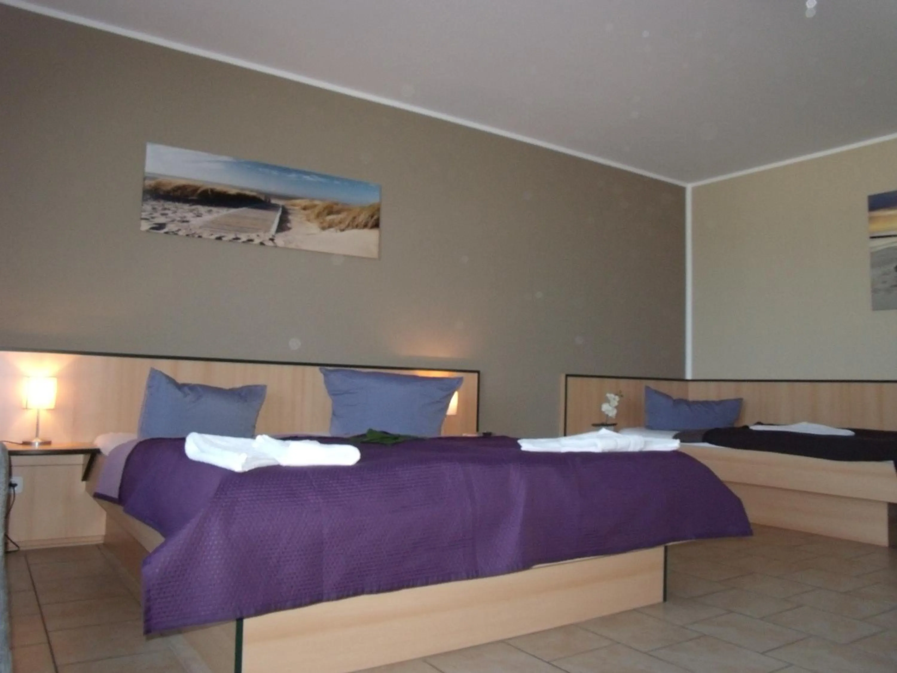 Bed in Hotel Bergmühle