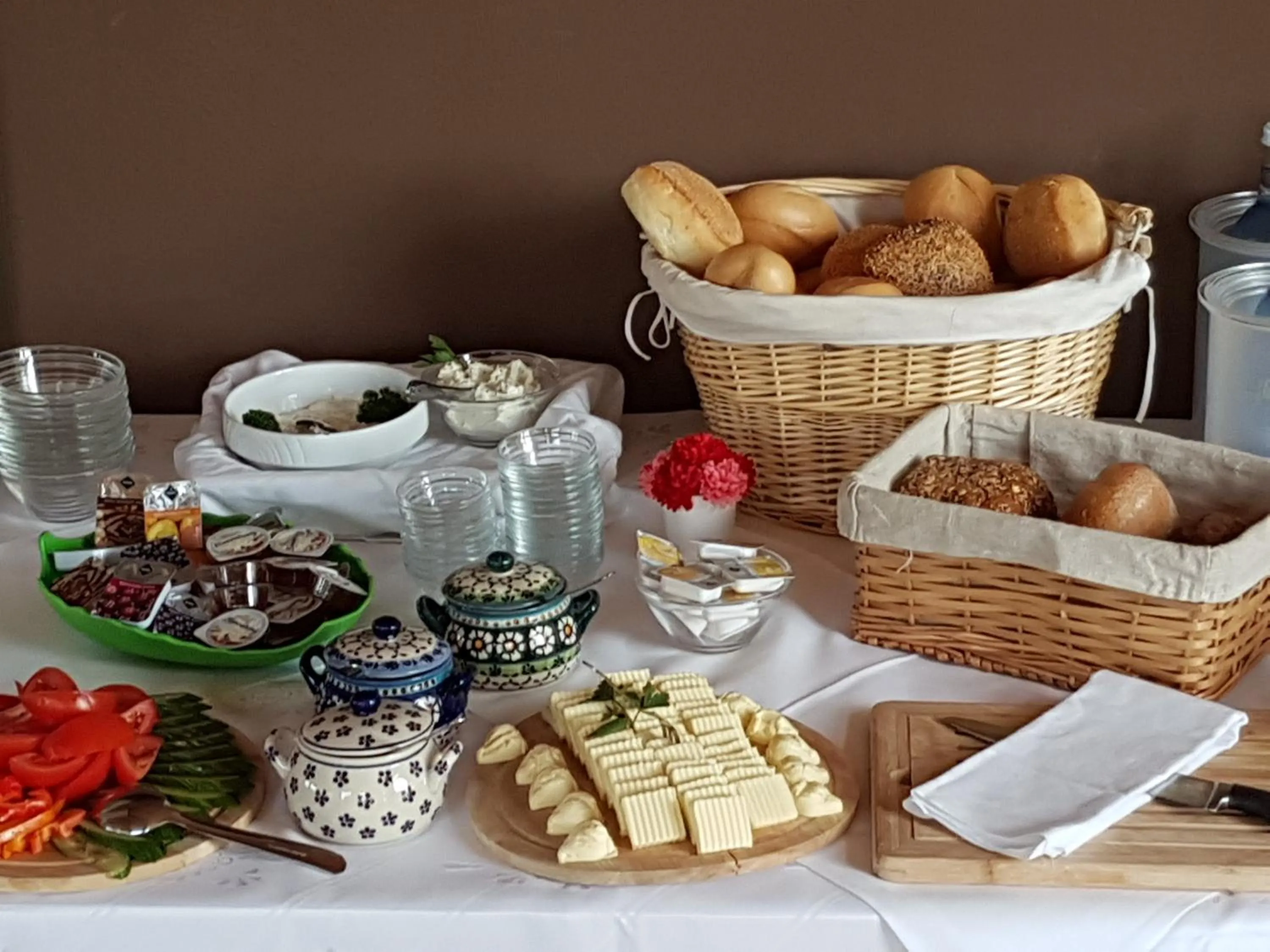 Breakfast in Hotel Bergmühle