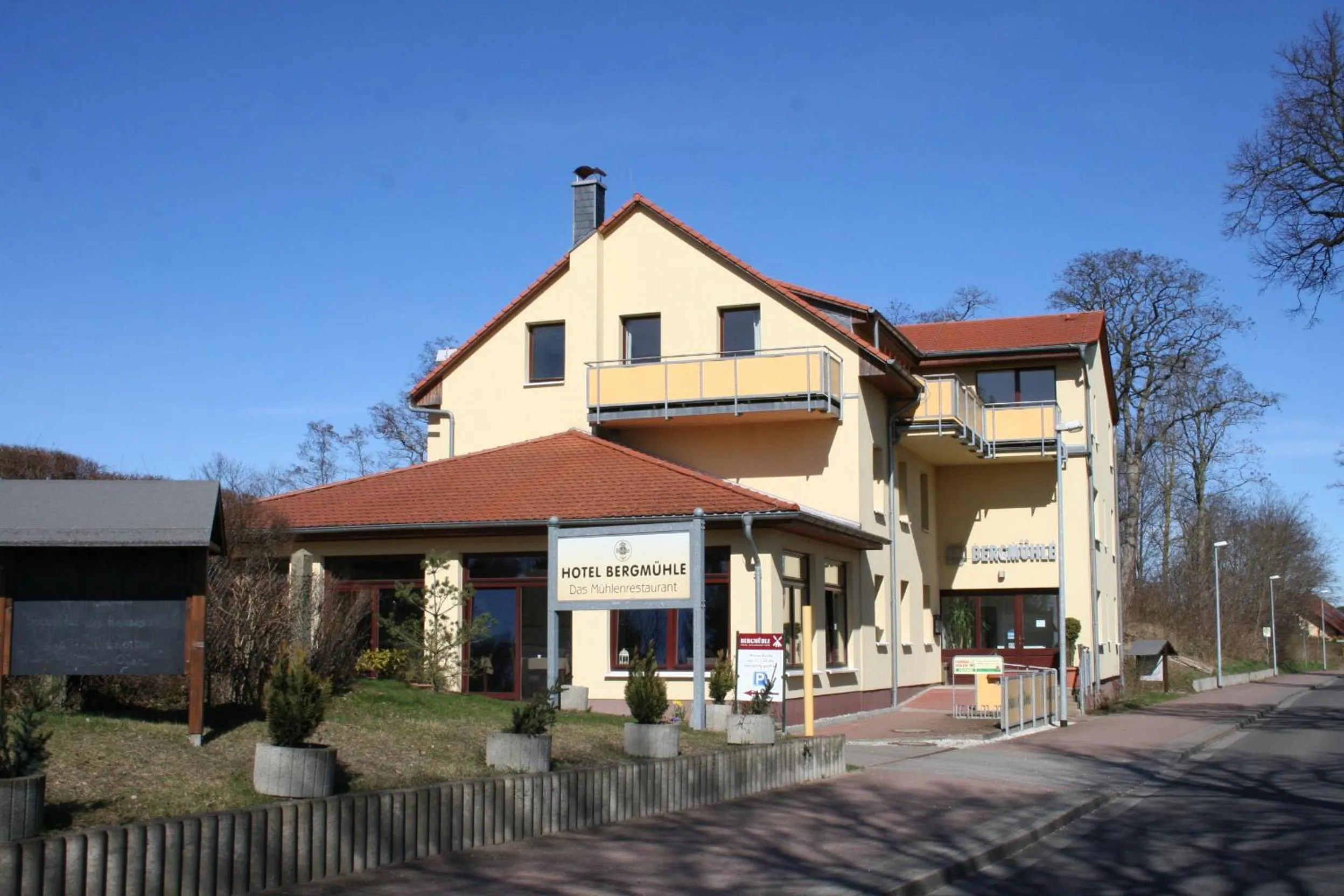 Property building in Hotel Bergmühle