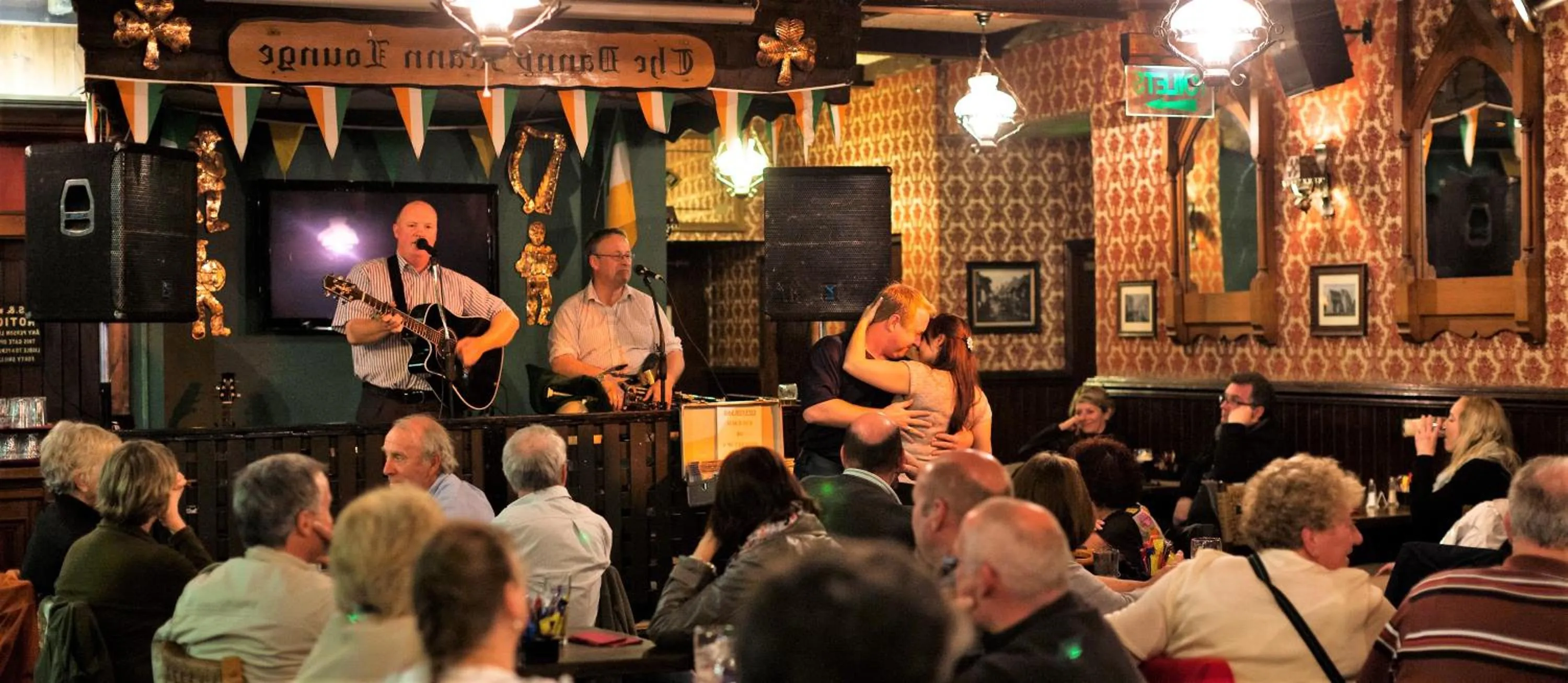 People in Eviston House Hotel