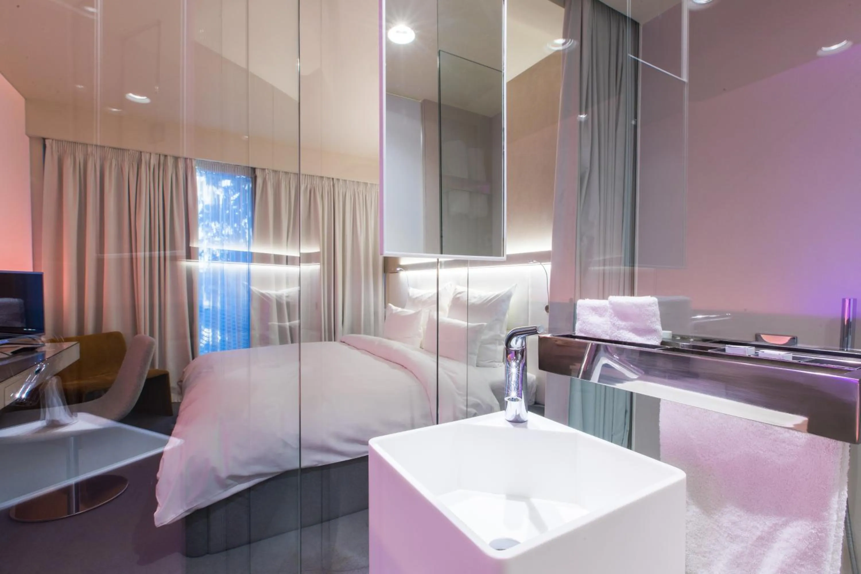 Bathroom in The Grove Design Hotel