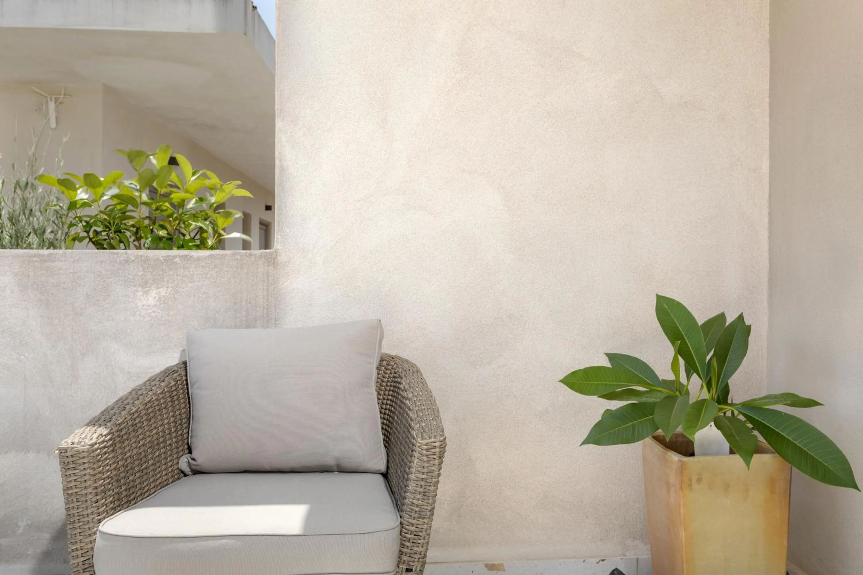 Seating area in Agave Boutique Hotel