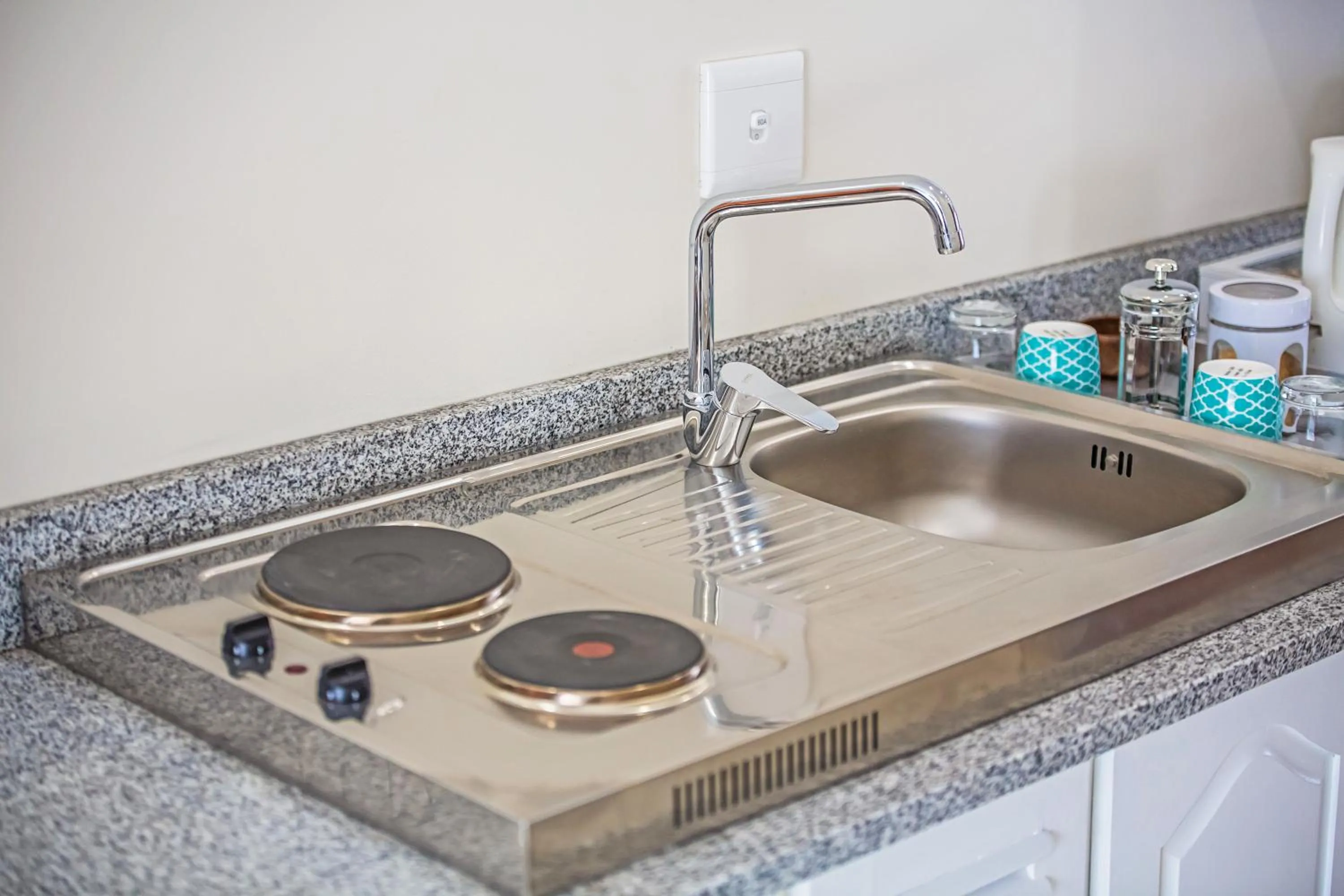 Kitchen or kitchenette in AnnVilla Guesthouse